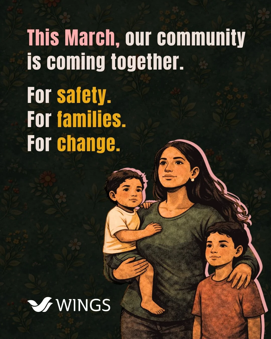 Safety is a right.

This March, in recognition of International Women&rsquo;s Day, our community is coming together to support families rebuilding after family violence.

Throughout the month, we&rsquo;ll be sharing the realities families face, the n
