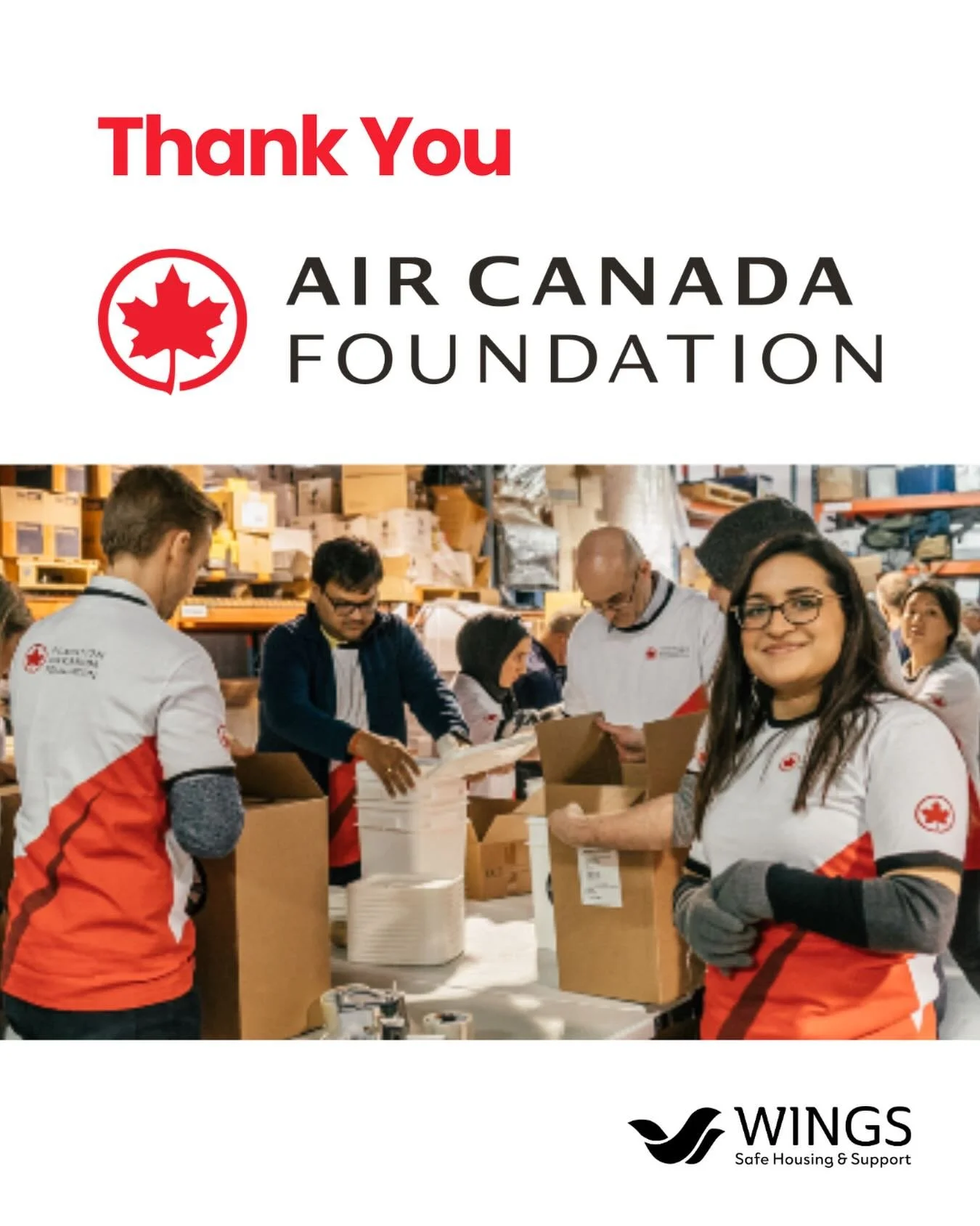 ✈️ Thank You, Air Canada Foundation! ( @fondation_aircanada_foundation ) ✈️

We&rsquo;re sending our heartfelt thanks to Air Canada Foundation for donating two Economy Class tickets for travel within North America, including Hawaii, Mexico, and the C