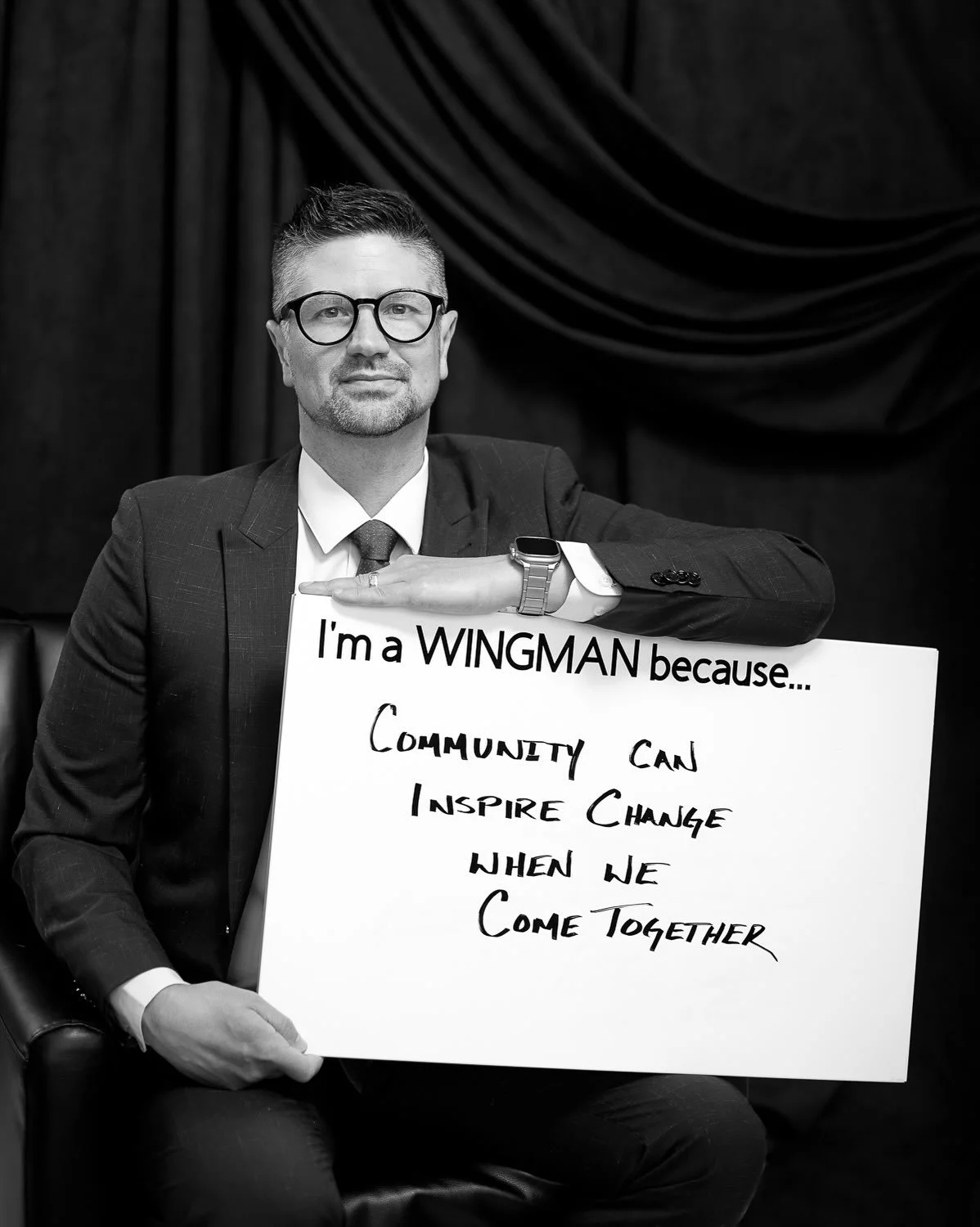 ⭐Today&rsquo;s Featured WINGMAN ⭐ 

We are honored to once again feature Matt Mandrusiak, Manager of Philanthropy at the Edmonton Community Foundation, as part of this year&rsquo;s WINGMAN Campaign in support of Wings. This is Matt&rsquo;s third year