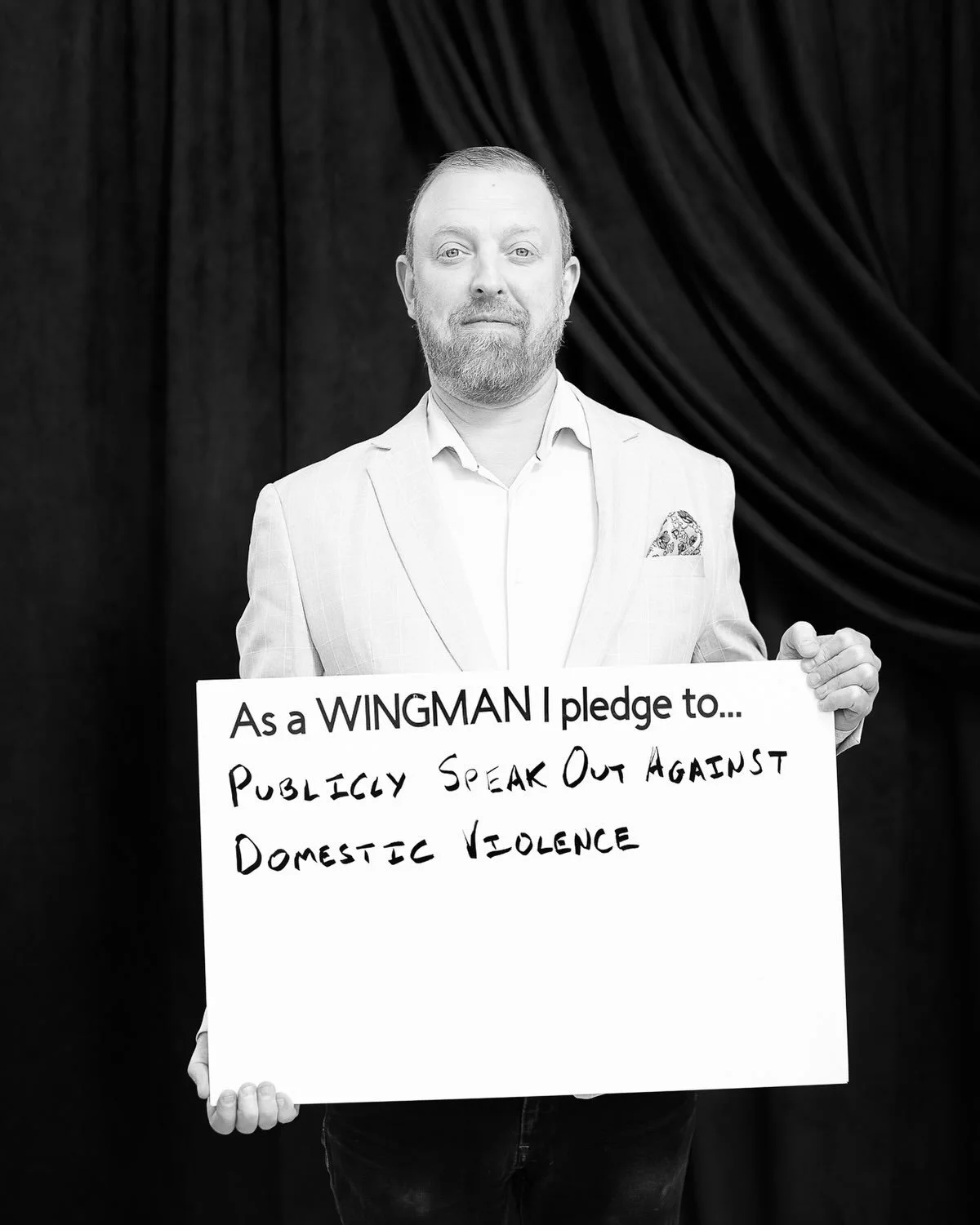 We are honored to once again feature Barry Shaughnessy (@barry_shaughnessy), Operating Partner at Nowhere Wine Bar (@nowherewinebar) as part of this year&rsquo;s WINGMAN Campaign in support of Wings.  
 
In his personal life, Barry is a lover of wine