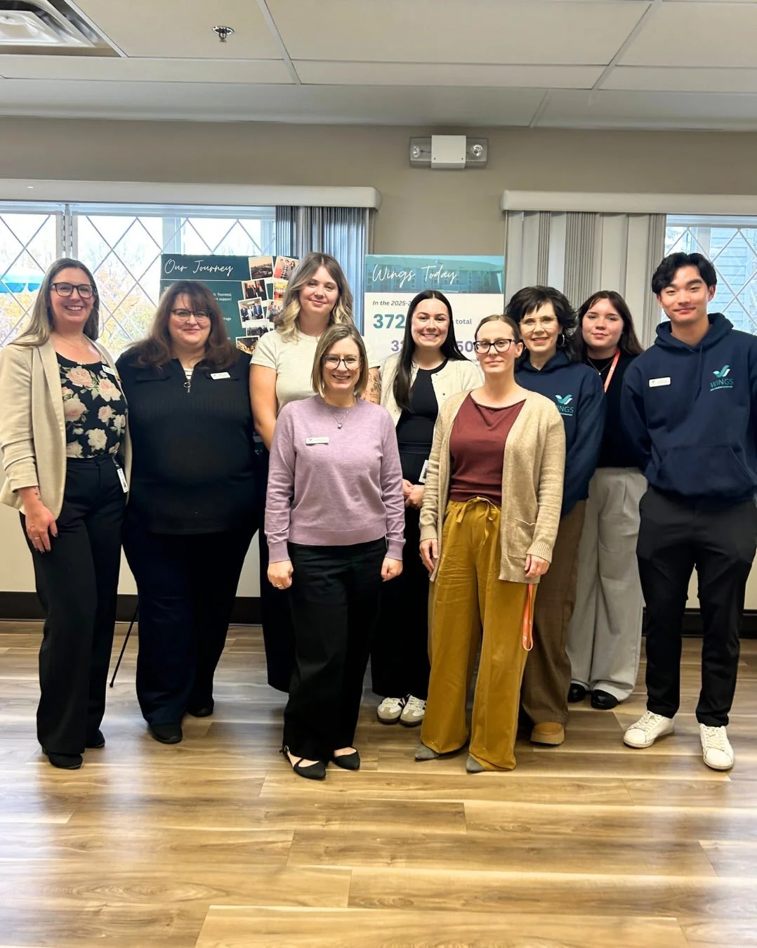 Yesterday, we celebrated a very special milestone at Wings with our 40th Anniversary Open House!
 
To mark 40 years of Wings, we opened our doors to some of our community supporters, partners and guests who may not otherwise have the opportunity to v