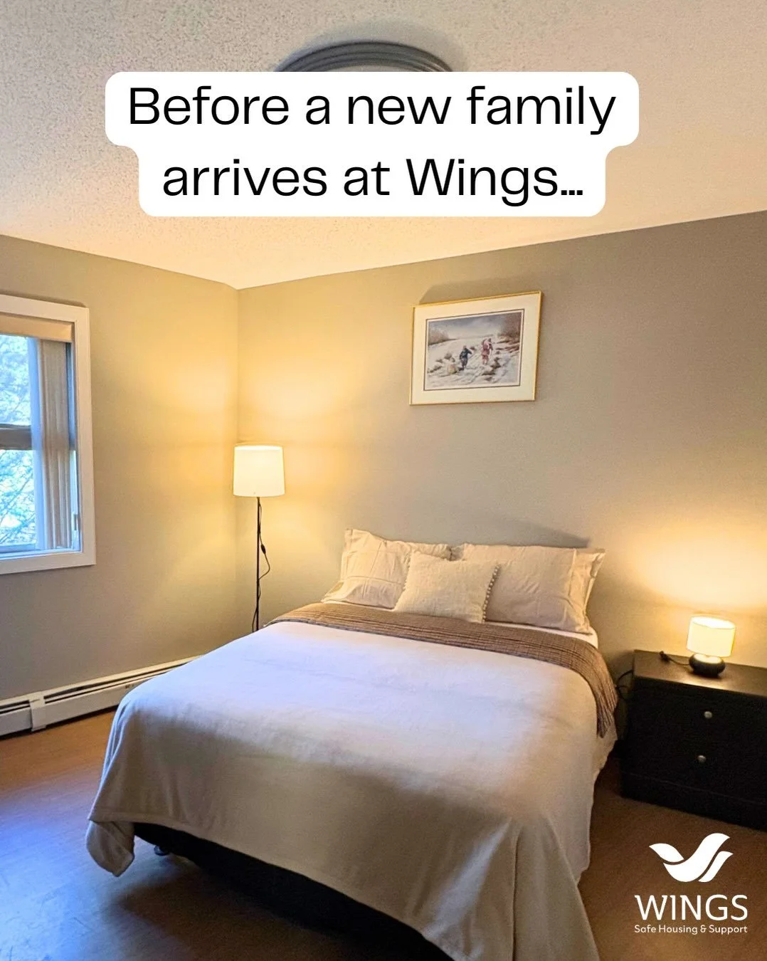 Before a new family arrives, our team takes great care in preparing their apartment to make it feel welcoming and comfortable from the moment they walk through the door.
 
Each family has their own furnished apartment, complete with bedding, kitchen 