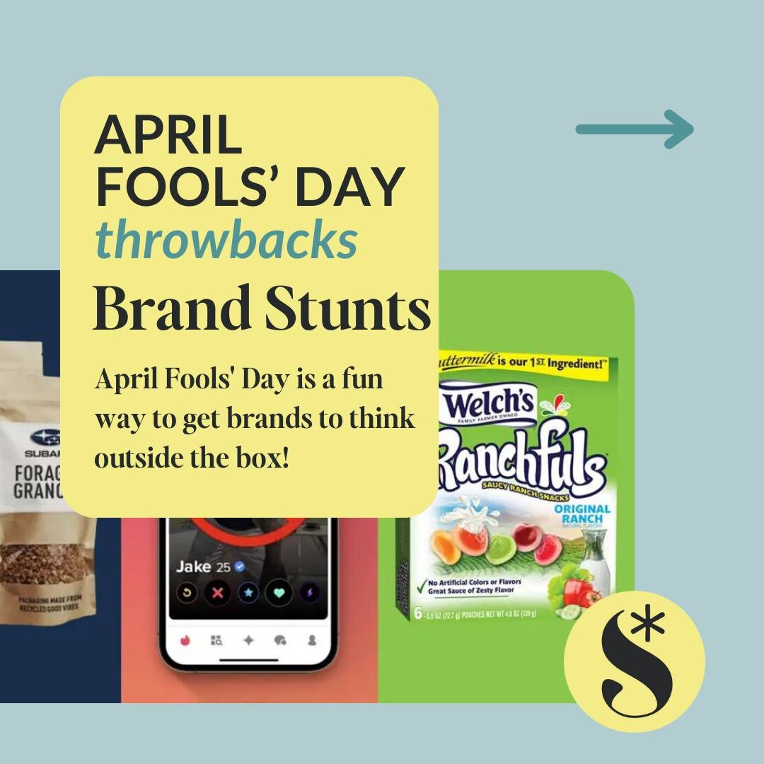 In honor of April Fools&rsquo; Day, let&rsquo;s look back at some of the most memorable brand stunts from 2023! 🤣 Will you be fooled this year? Comment below your favorite marketing prank you&rsquo;ve seen today ⬇️