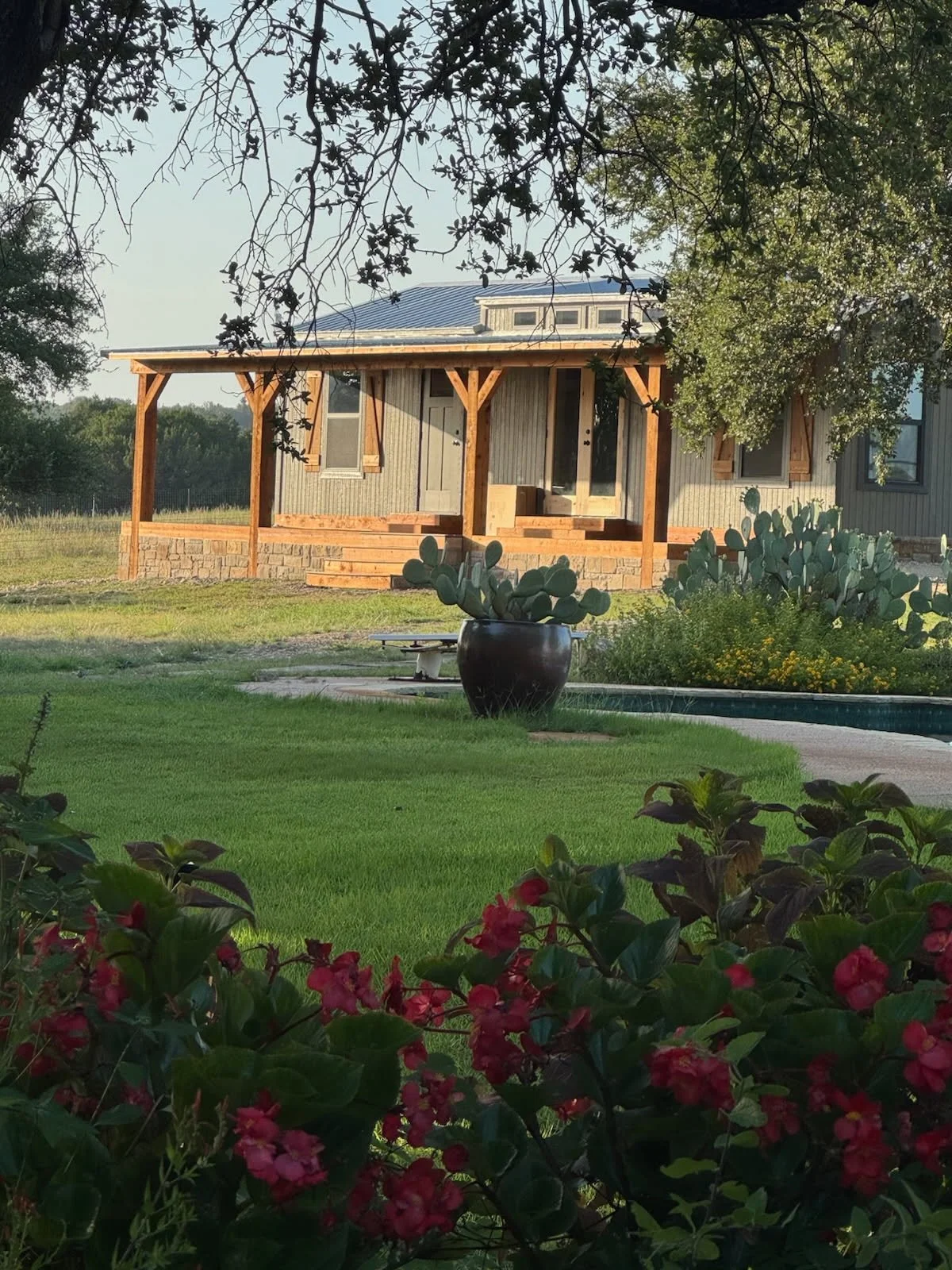 cover and deck we built at a ranch in the Granbury/Glen Rose, tx area