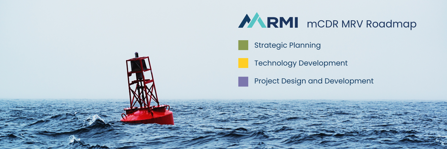 Three stages in RMI's mCDR MRV roadmap