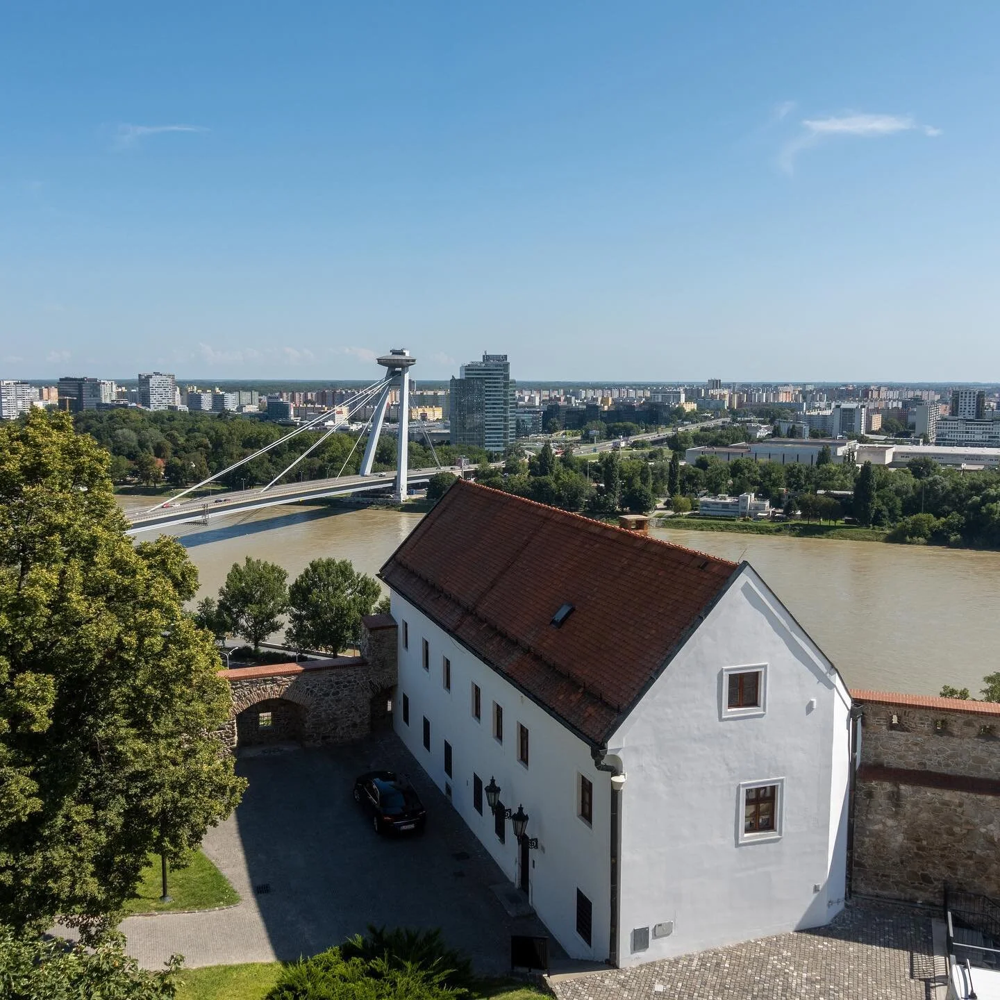 Danube river day in Bratislava Slovakia #bratislava #slovakia #danube #jettheglobe