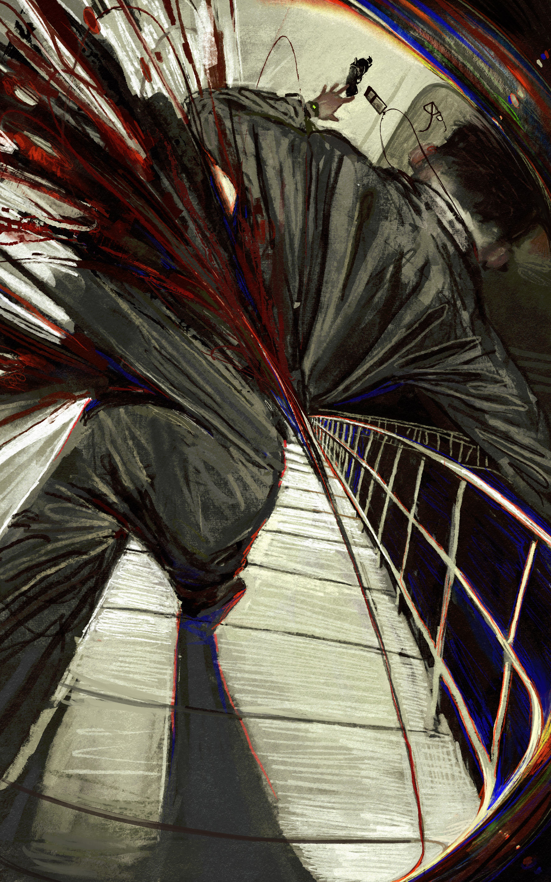 "Perfect Organism" illustration for Lost in Cult