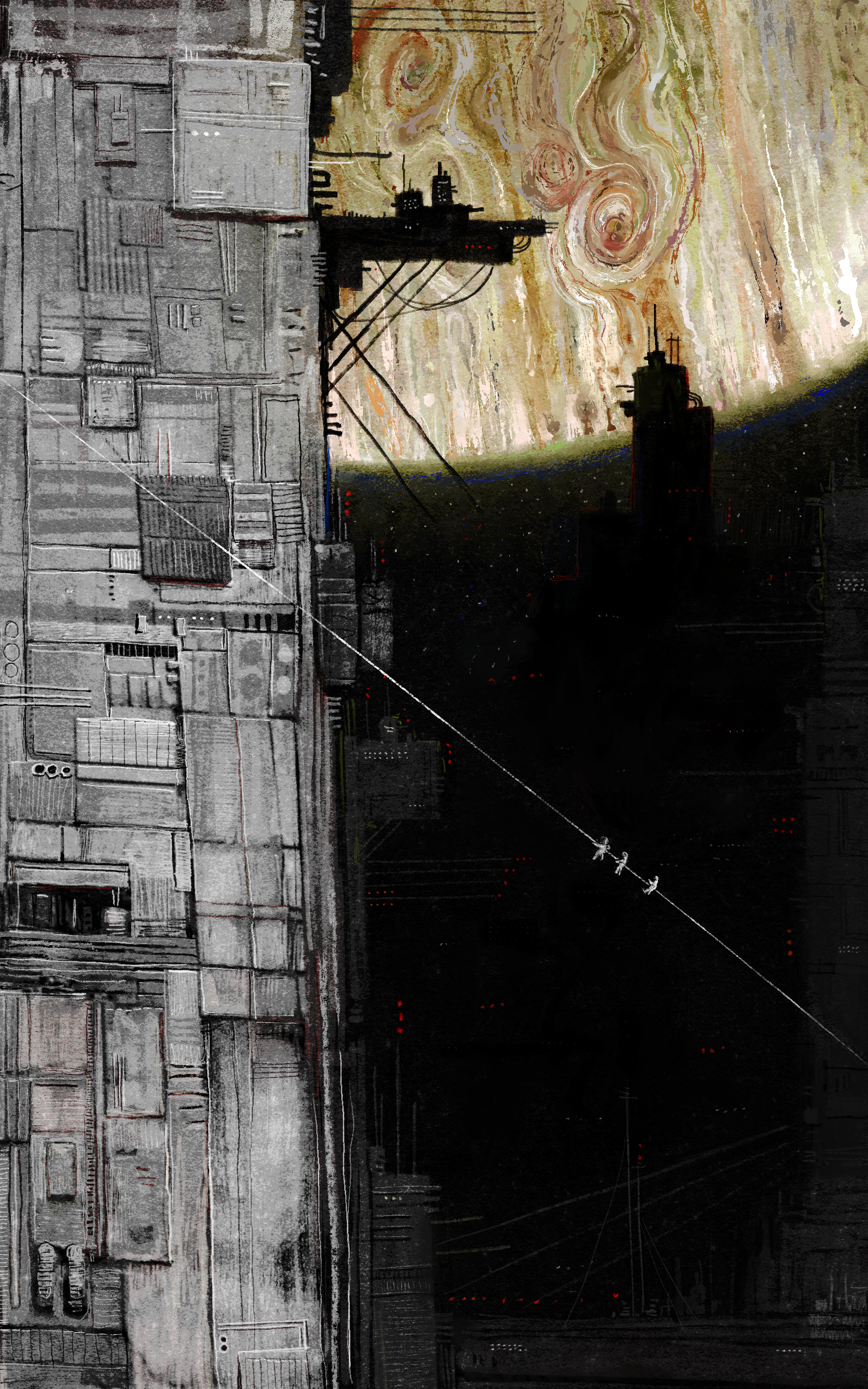 "Perfect Organism" illustration for Lost in Cult