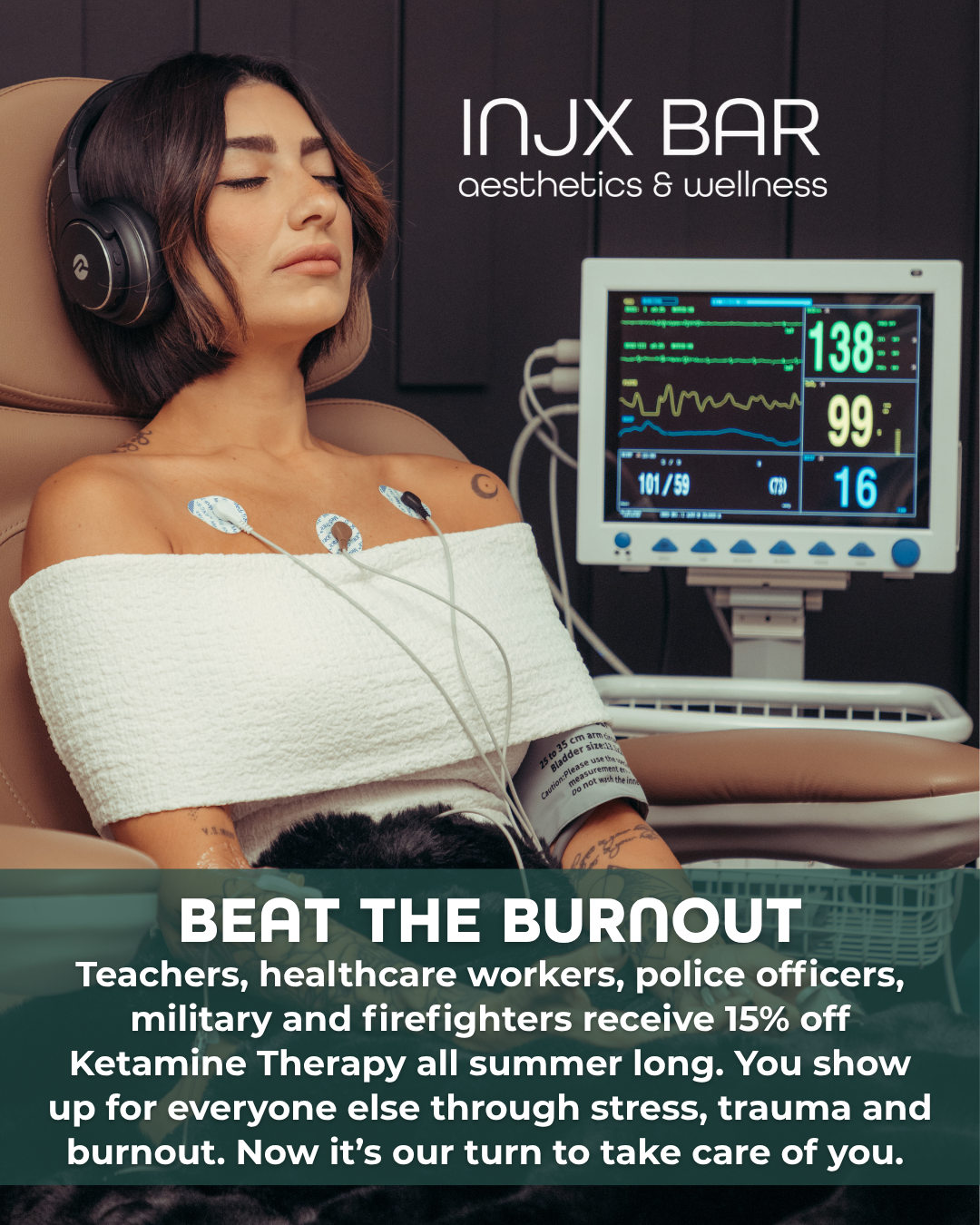 Ketamine Therapy summer promotion