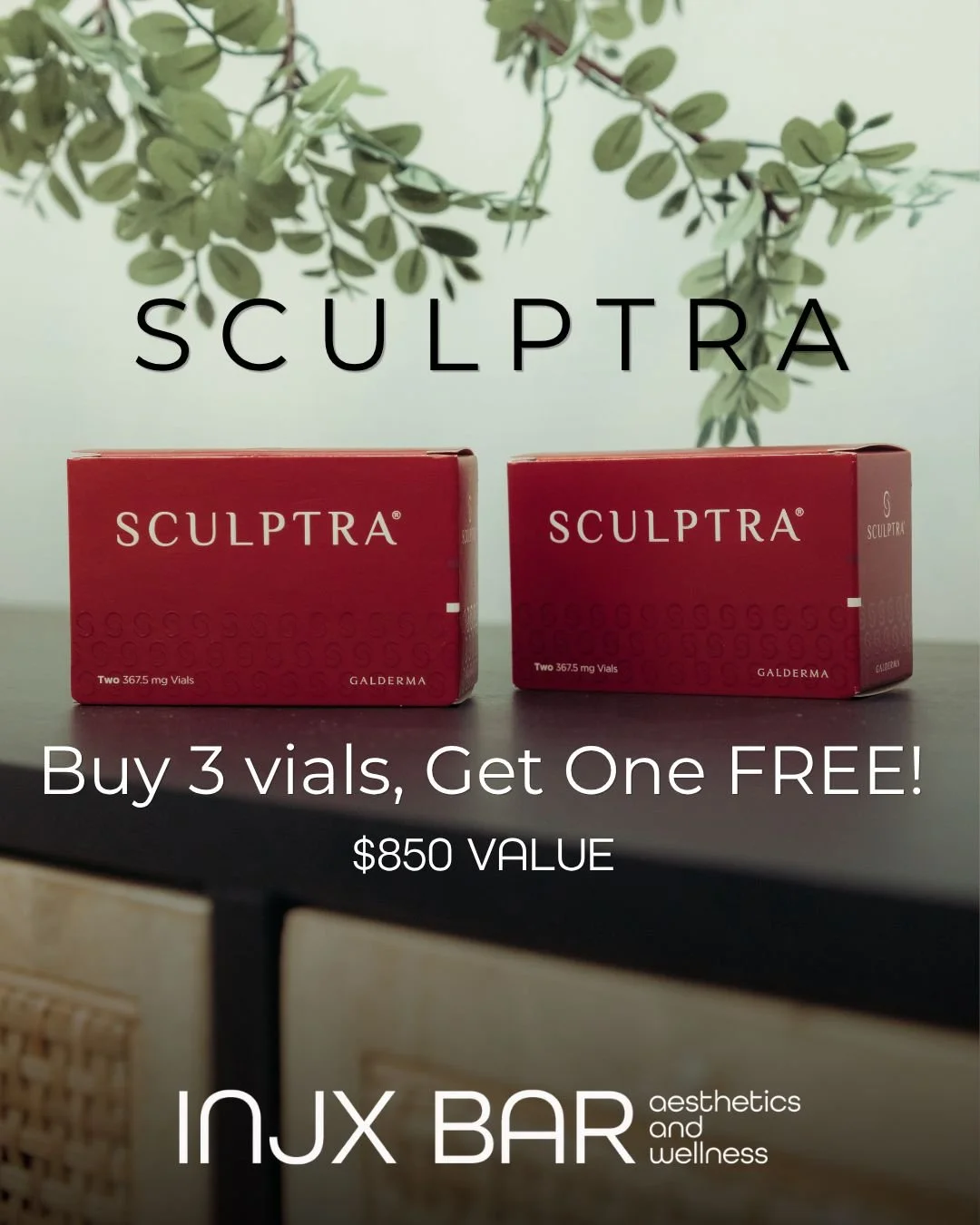 Sculptra Fall promotions