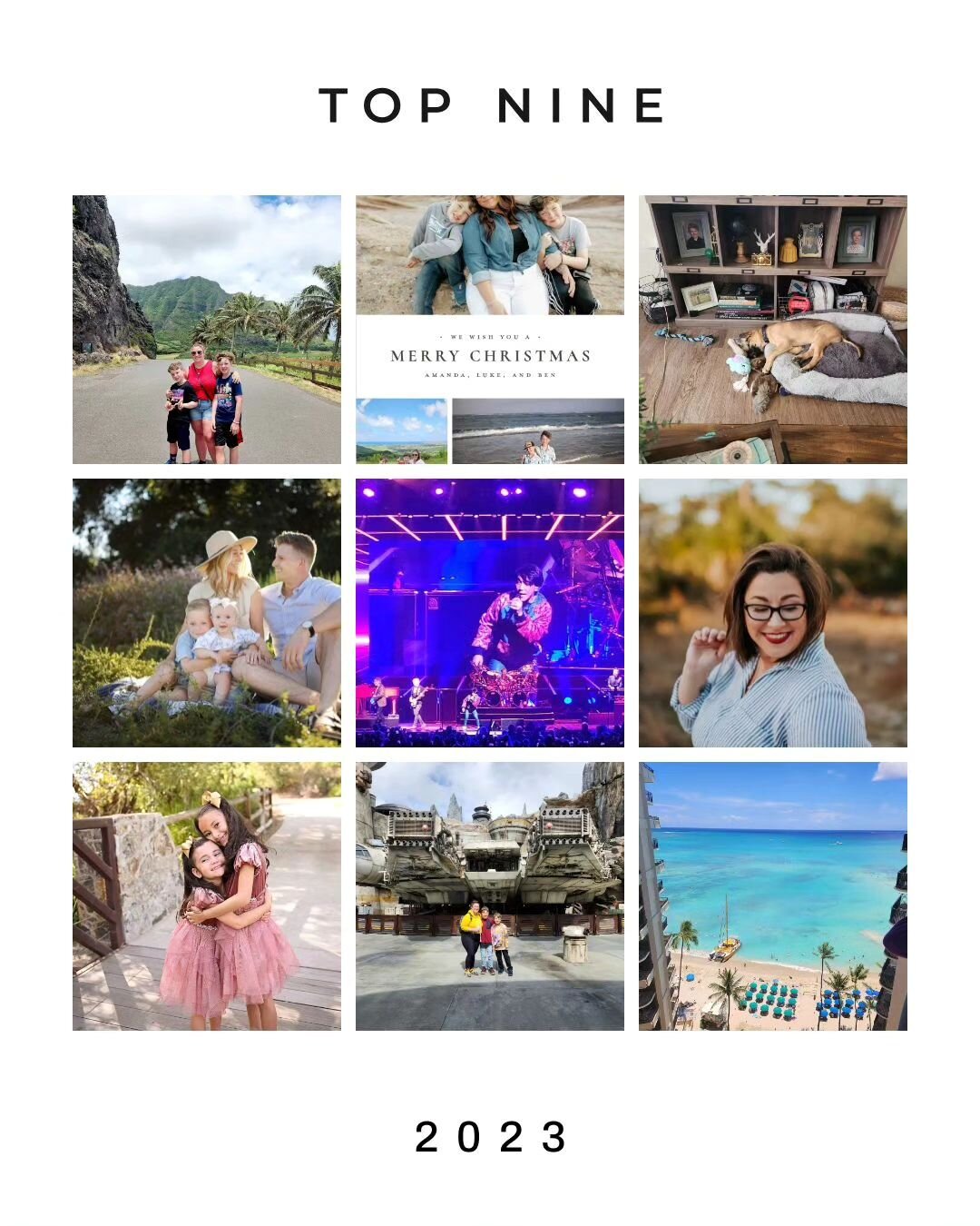 #topnine2023 #topnine 

Goodbye 2023!