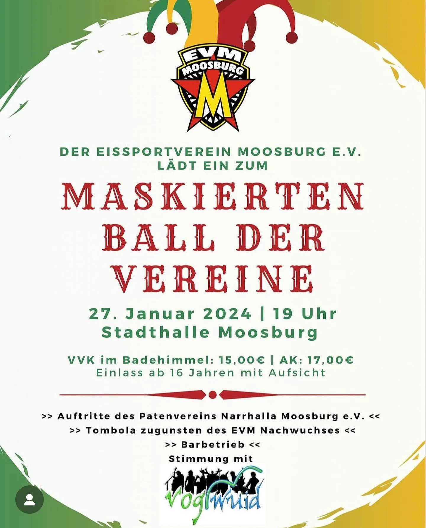 Heute Abend gehts auf in eine neue Saison 🥳 
Wer ist dabei? 

Der Ev Moosburg hat ein Wahnsinns Programm auf die Beine gestellt, das seinesgleichen sucht 🤩

Mir gfrein uns riesig, bis sp&auml;ter🥳🥳 

@ev_moosburg 
@saraluisamusic 

#moosburg #lan