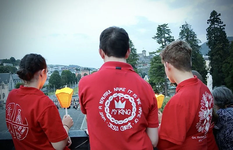 Lourdes Redshirt Invitation from J&amp;L