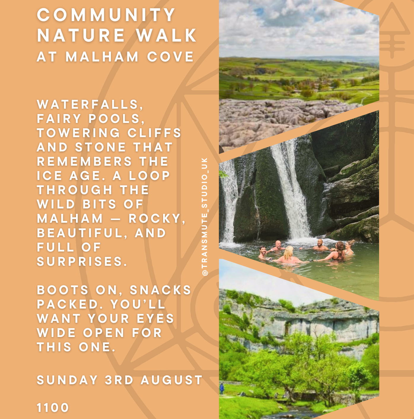 Community Walk at Malham Cove