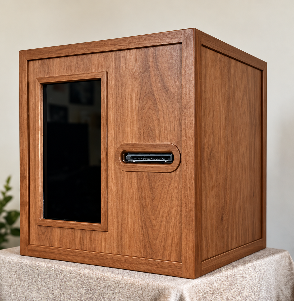 Walnut Wood Printer Kiosk Product Photo.png