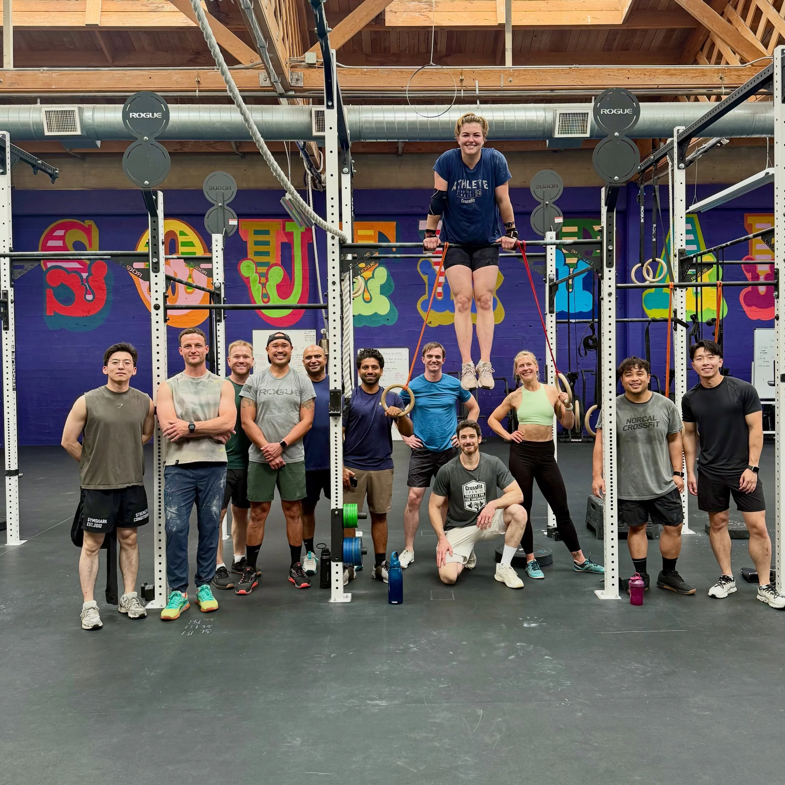 First muscle up clinic crew with Coach Liran @karliran with @prittypitti on the bar 💪