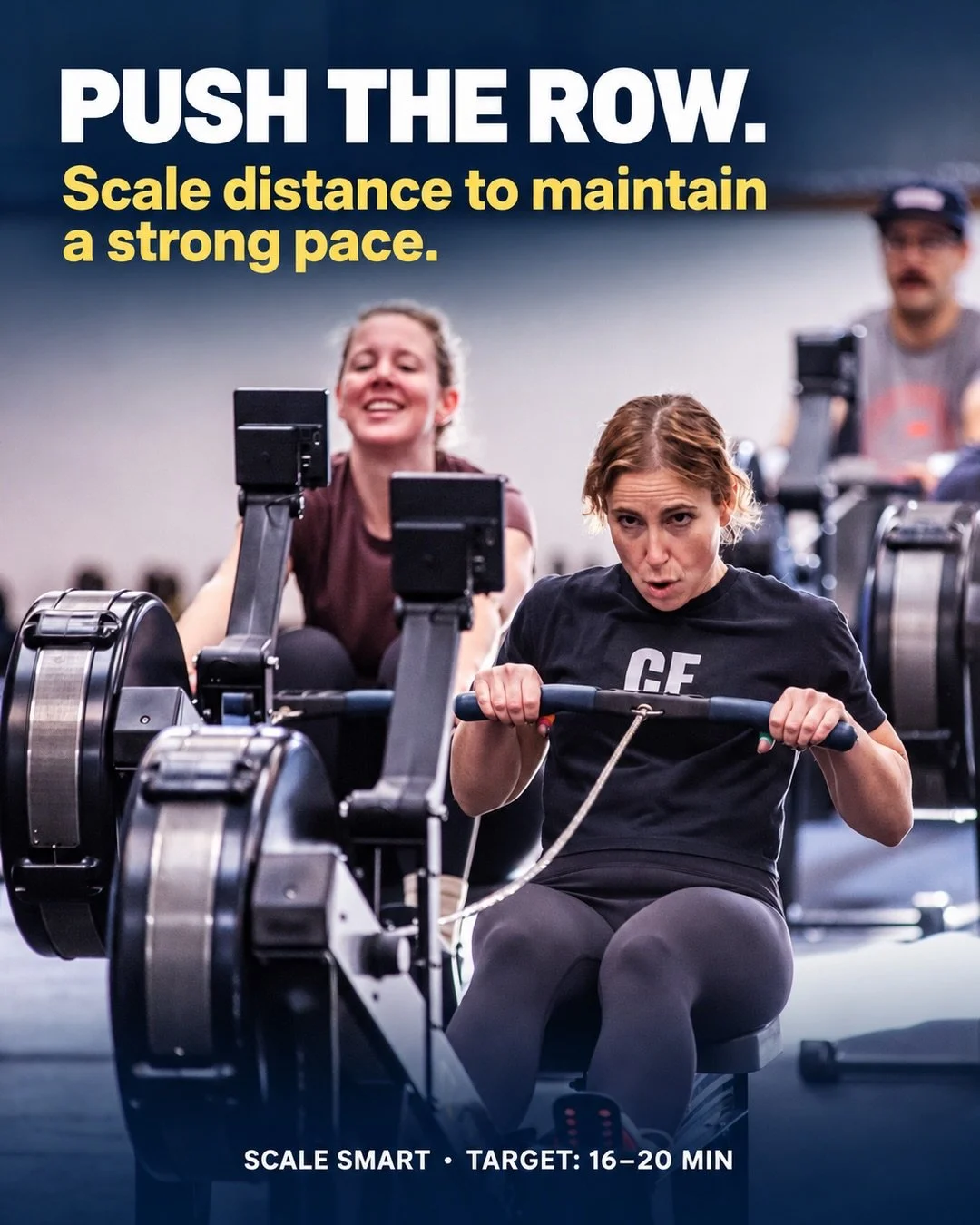 Tomorrow brings plenty of technique, and a great opportunity to practice.

FOR TIME:
400/500m row
30 power cleans
5 rope climbs
800/1,000m row
5 rope climbs
30 power cleans
400/500m row

Rx: 95/135 lb &middot; 15-ft rope climbs
Target: 16&ndash;20 mi