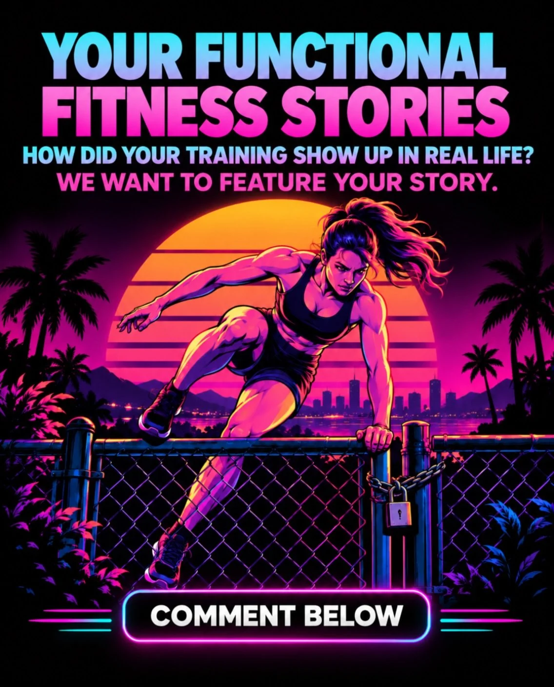 How does functional fitness show up in your everyday life? 💪

Whether it&rsquo;s CrossFit, gymnastics, HYROX, or Olympic lifting, we want to hear how your training has helped you outside the gym!

We want to feature YOUR story. Drop a comment or DM 