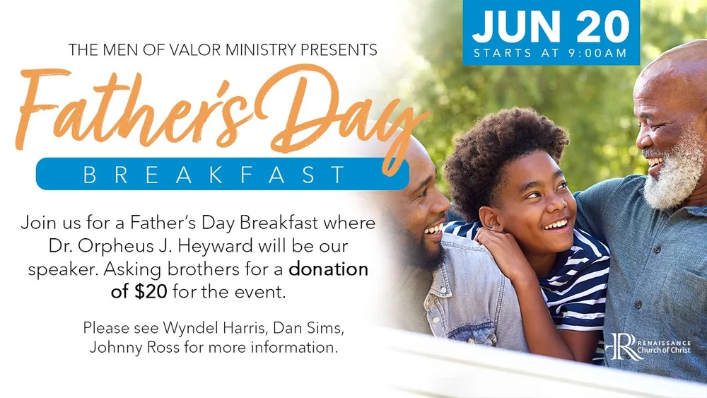 Father's Day — Renaissance Church of Christ