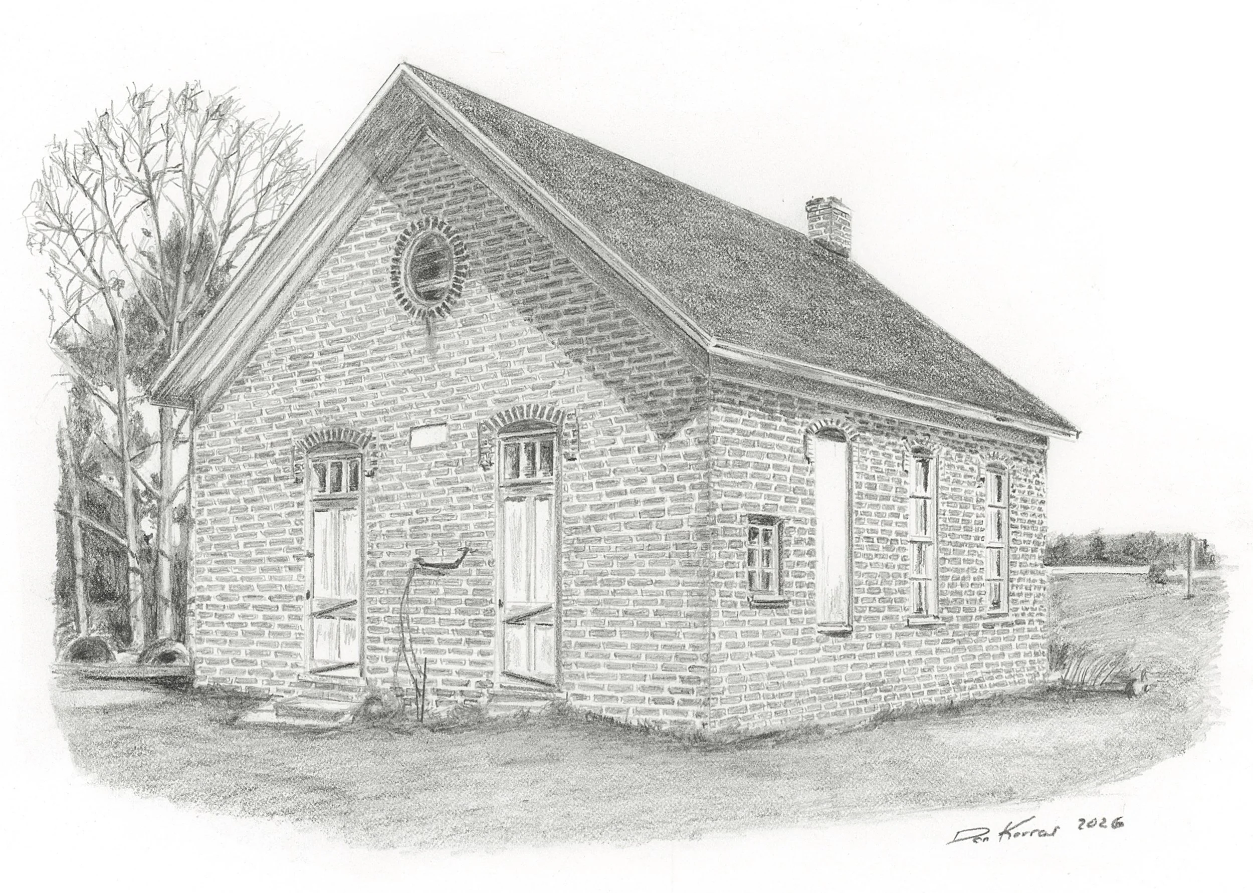 Avon-Prindle Road School | Year built:  1894  Closed: tbd  |  W11178 Prindle Rd, Alma Center, WI 54611  | Prints Available