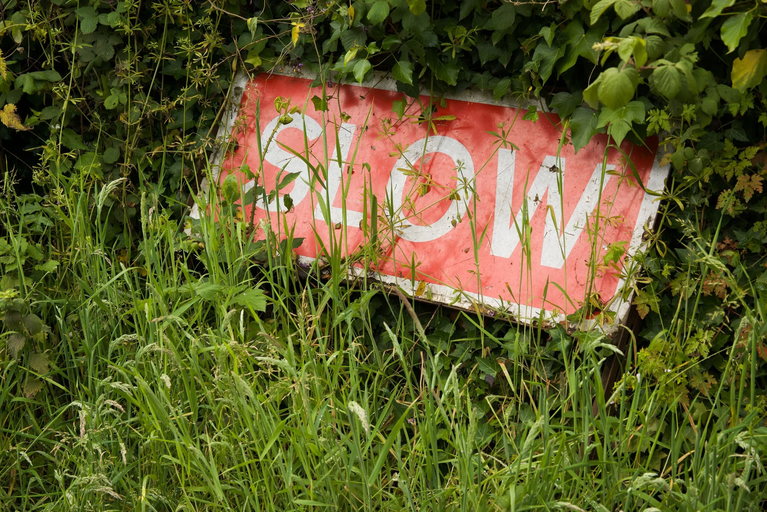 how to slow down