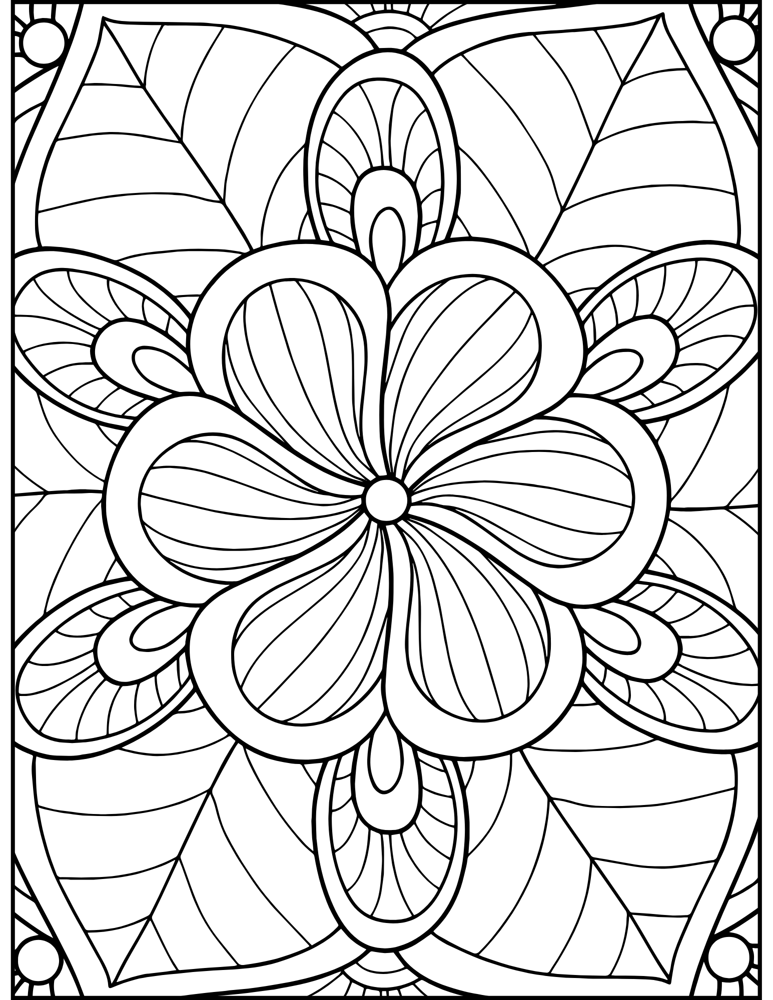 mindfulness coloring page