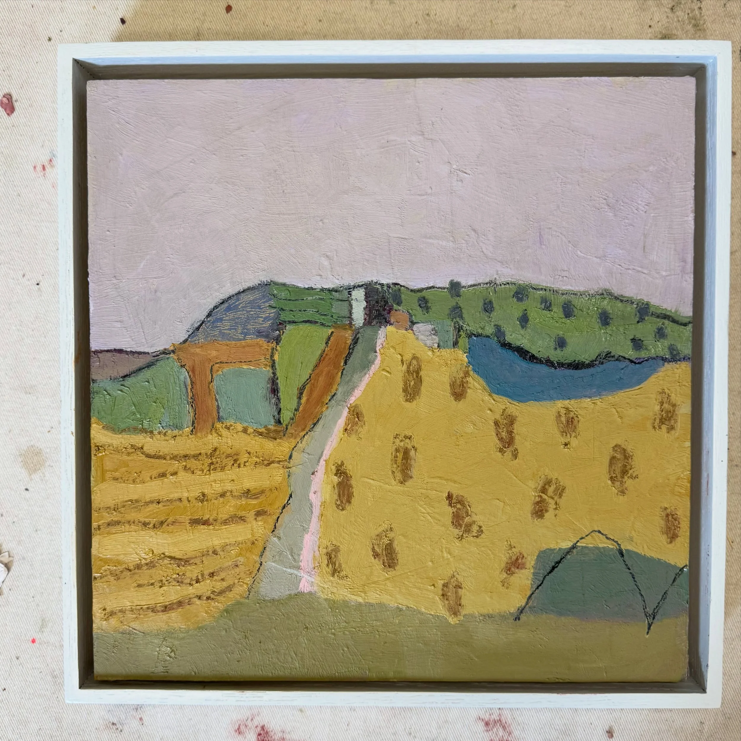 Another small work in oil on panel headed to the Small Works Studio Shop - opening again soon 😀 thanks for your patience new work will be uploaded and available soon if you&rsquo;d like early notification pls join my mailing list ⬆️
,
#abstractlands