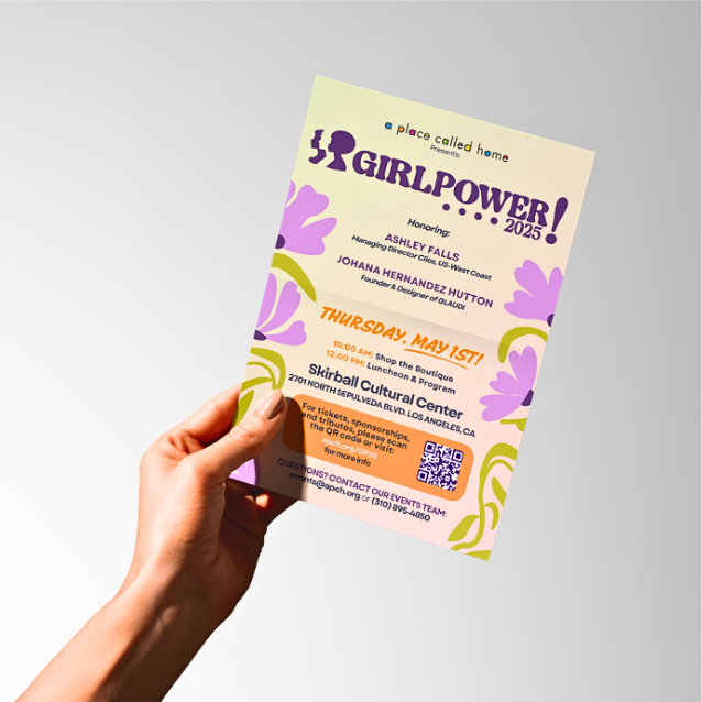 A Place Called Home's Girlpower 2025 event collateral