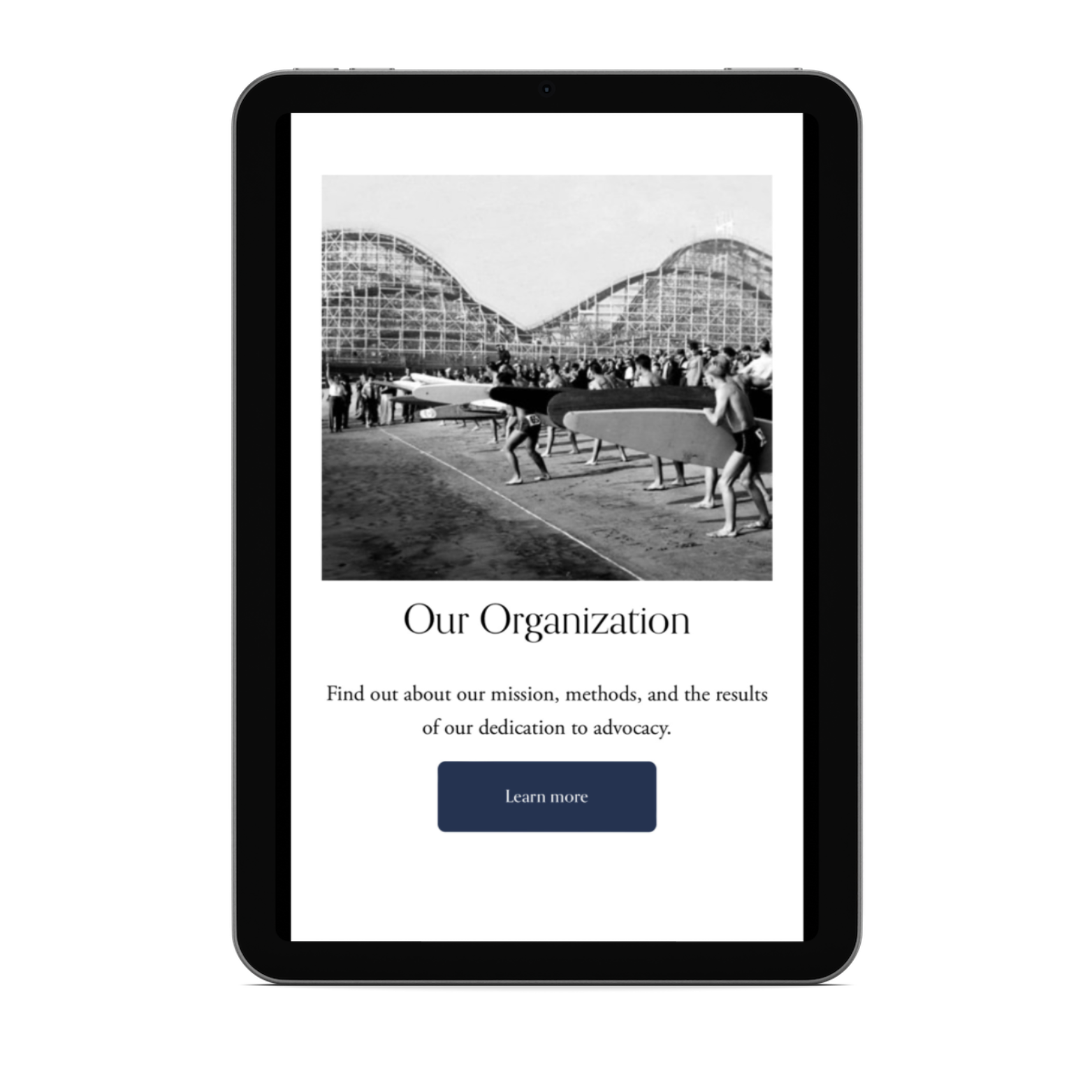 e.g. Long Beach Conservancy (Nonprofit Organization) Website