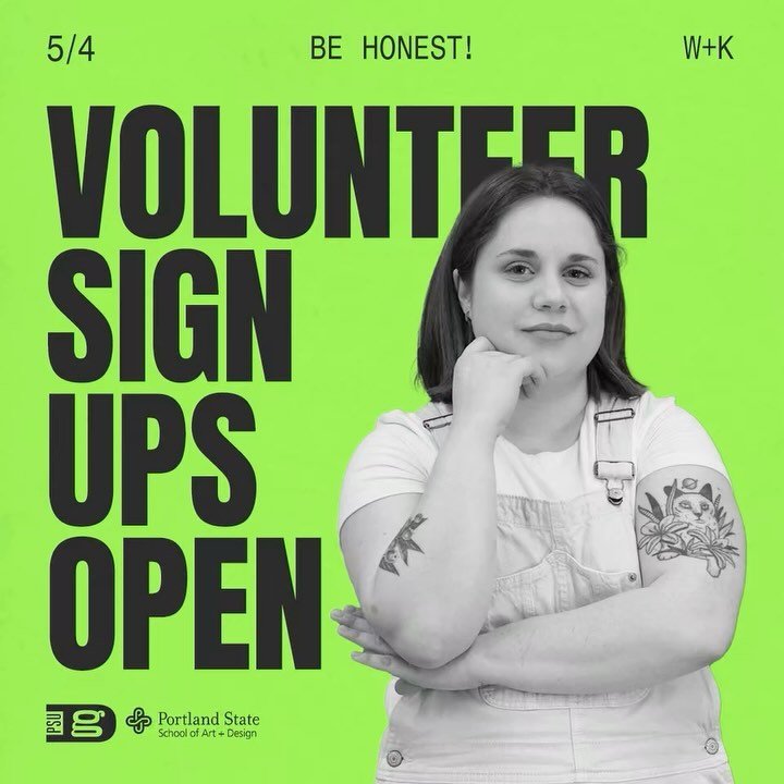 The Be Honest team is working hard at making this event happen, but we need YOUR help! If you&rsquo;re not tabling this year but want to be involved, please consider volunteering with us! (This opportunity is limited to PSU students + faculty only). 