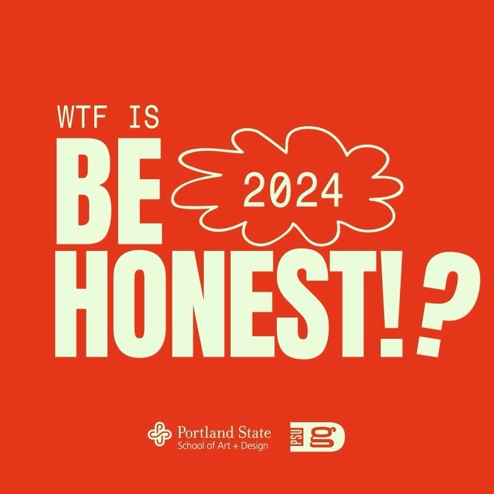 You may be wondering, wtf is Be Honest?!

Be Honest is the annual @psugd student portfolio showcase! Every spring since 2010, students at every grade level come together to show off their work to professionals and the community at large. 

This showc