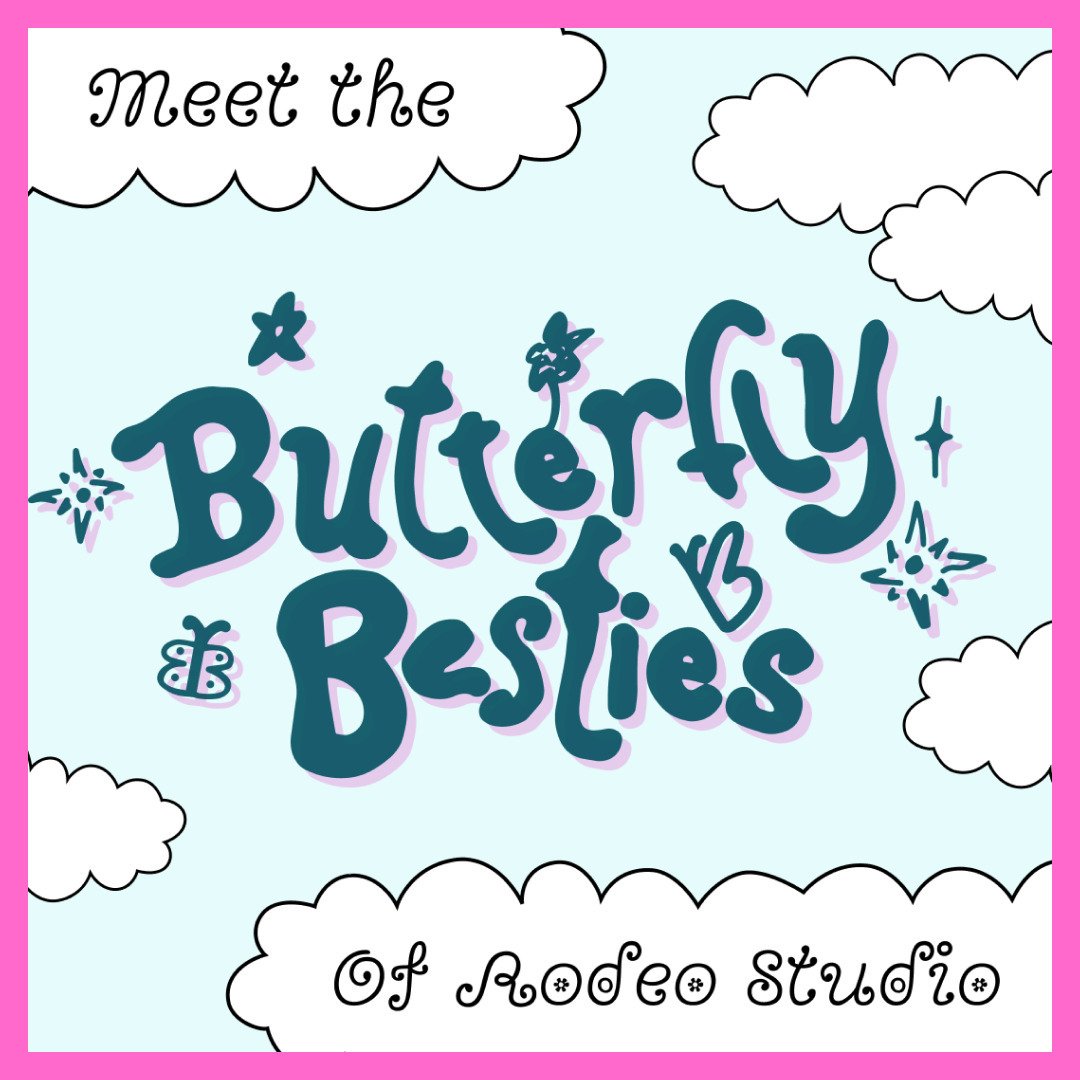 In case you missed it, we have some cute new besties joining us in Rodeo. Let us know who you'd swipe right on!

We will meet inAb 320 for crafts! Then we will walk over to the park blocks 🦋 Tuesday, April 30 to celebrate our butterfly besties!

Pro