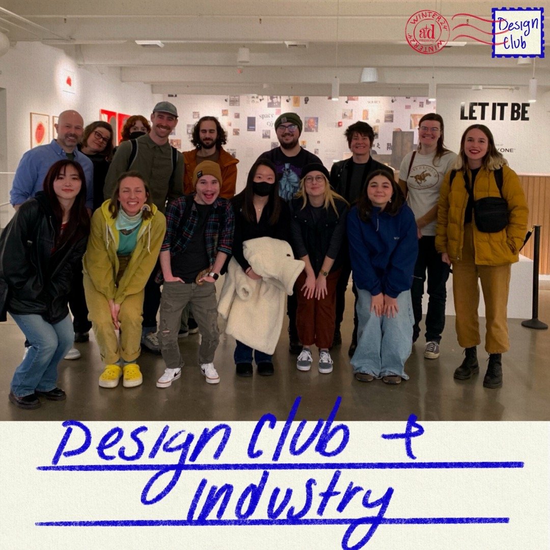 Last week, Industry opened its doors to Design Club! Those who attended were able to tour the gallery and office space, as well as connect with some alums who work there. 
Design Club is always touring amazing studios, follow @psudesignclub for info 