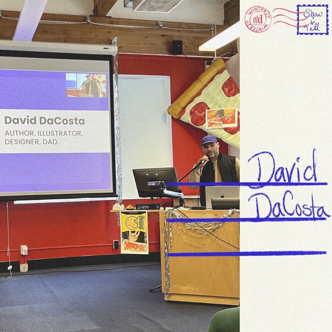 PSUGD Show &amp; Tell welcomed designer, illustrator and author David Dacosta on February 15th! Those who attended were lucky enough to receive a copy of David&rsquo;s book &ldquo;Jokey Jokes - A Collection of Illustrated B̶a̶d̶ Dad Jokes&rdquo;. Sho