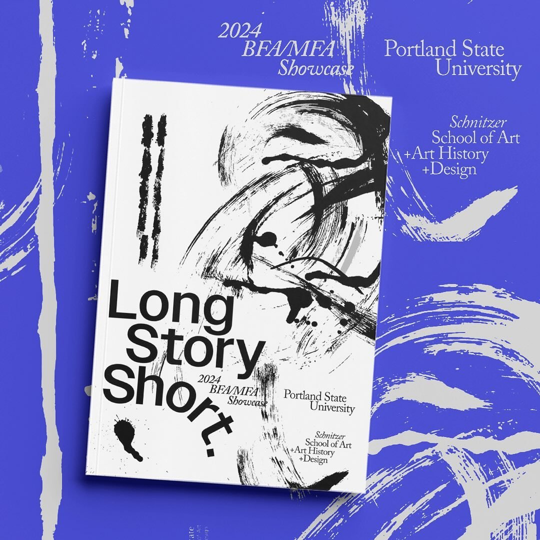 Available now and it&rsquo;s absolutely gorgeous!

Long Story Short: Portland State University 2024 BFA/MFA Showcase available for purchase. Link in bio. 

What&rsquo;s inside?
Portland State University&rsquo;s Schnitzer School of Art + Art History +