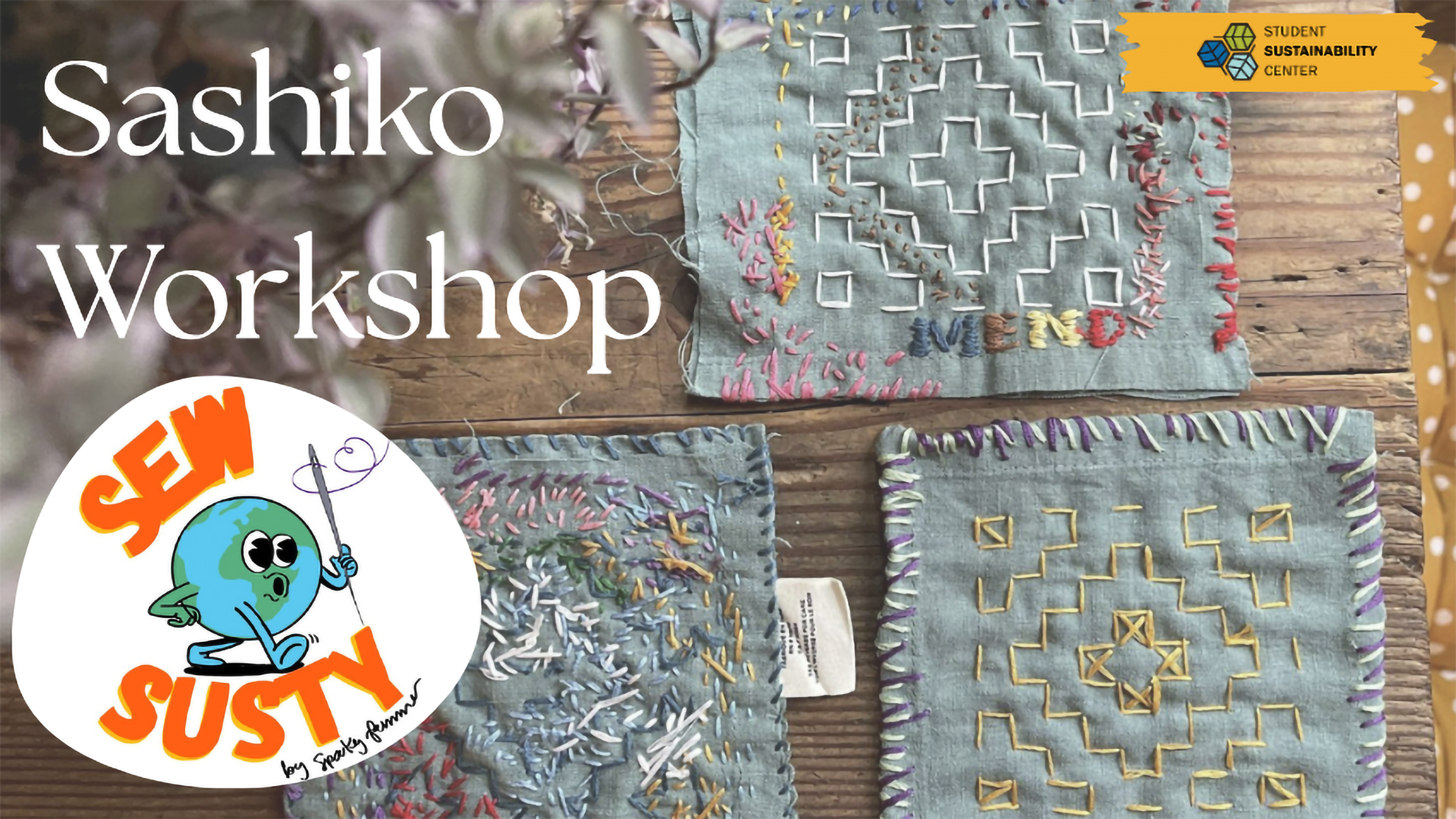 🧵 Sashiko Workshop | Feb 11 