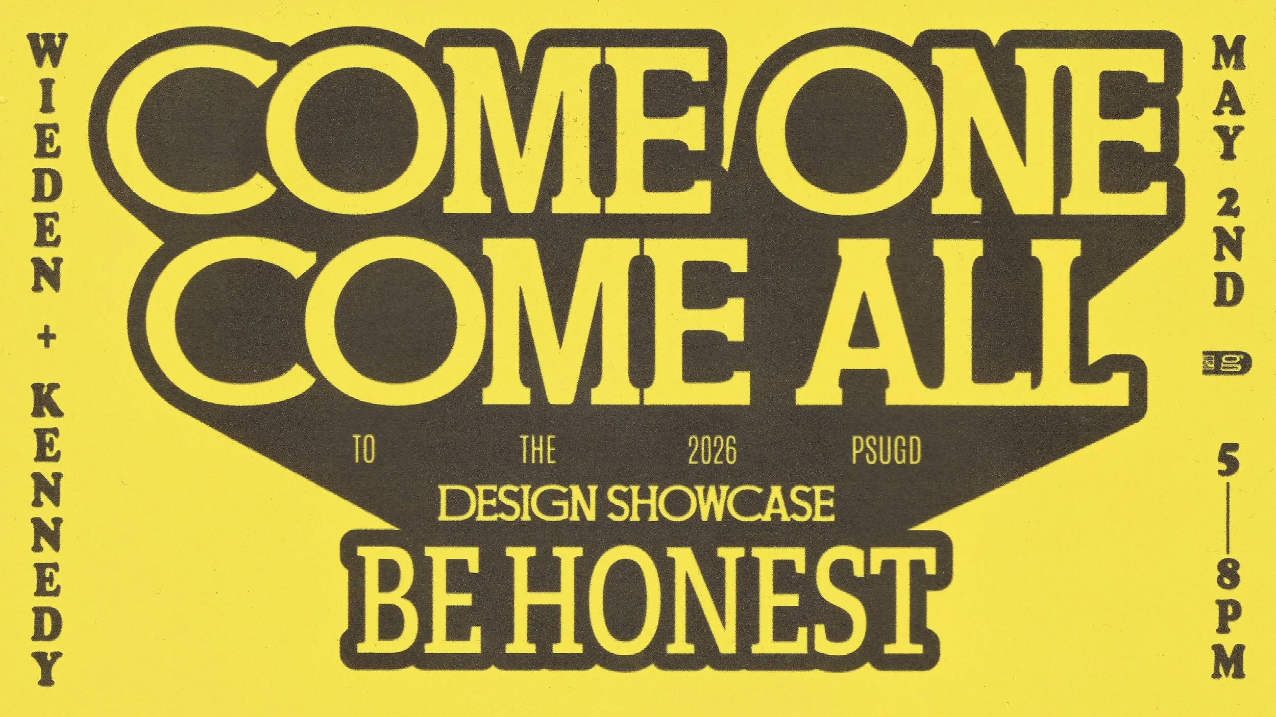 Be Honest at Wieden + Kennedy!