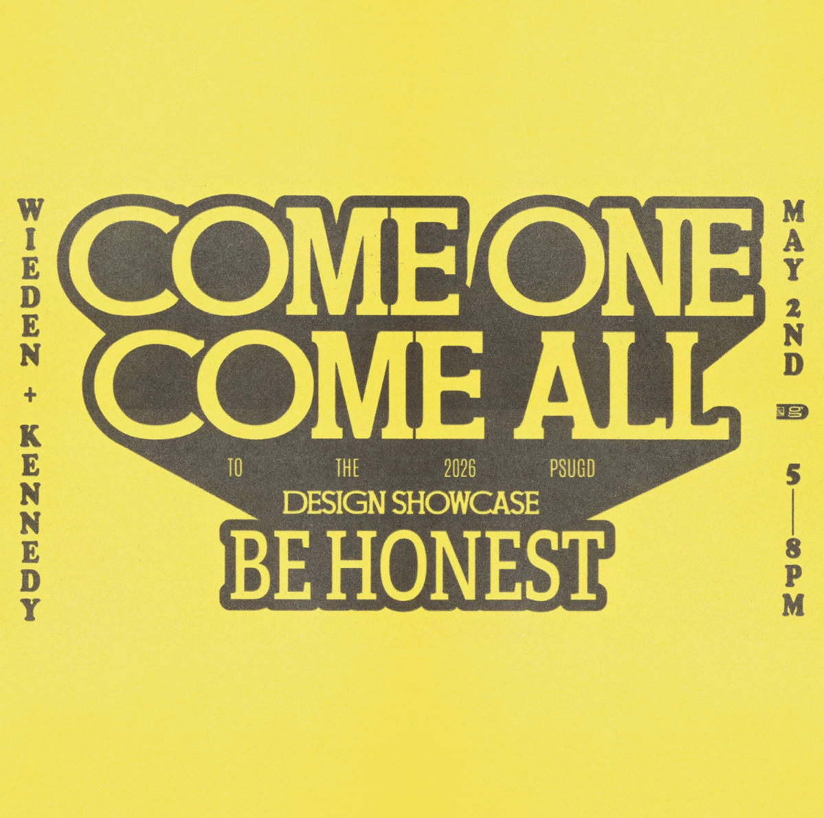 Be Honest at Wieden + Kennedy!