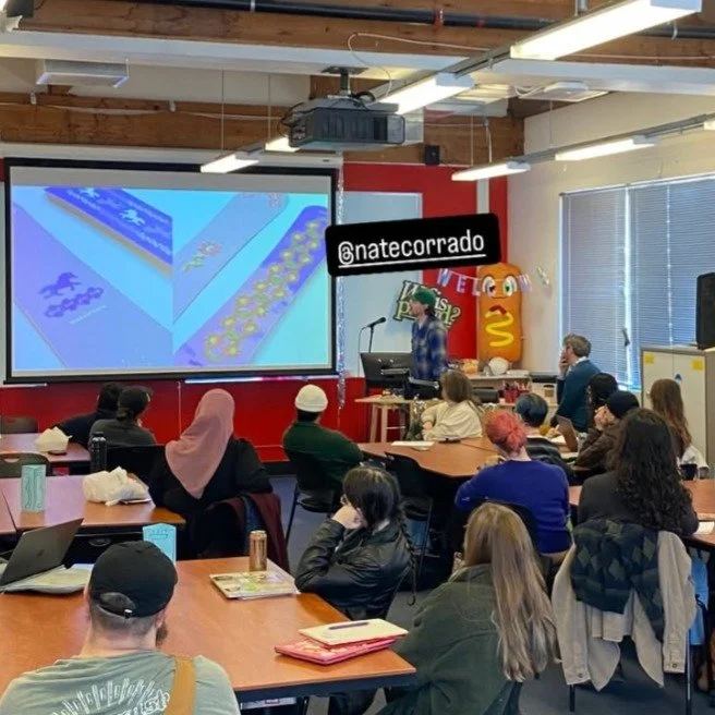 A ginormous thank you to the @psugd alum speakers who came to Rodeo to talk about their experience and answer students' questions this term! 

- Nate Corrado @natecorrado 
- Chris Lopez @whoischrislopez 
- Brendan Mulligan @coolkidbrendan 
- Jesse We