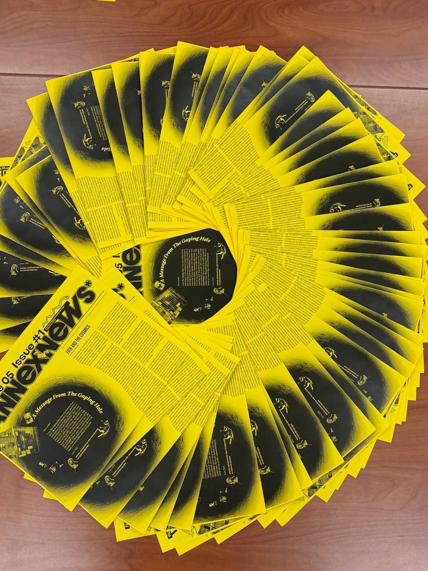 Have you ever wondered what goes into producing our very own Annex News? Why, its all due to the sweat and paper cuts from the dedicated student team in Rodeo! 

This winter term we have Marcus, Dexter, Ella, Connor, and Emily to thank for their hard