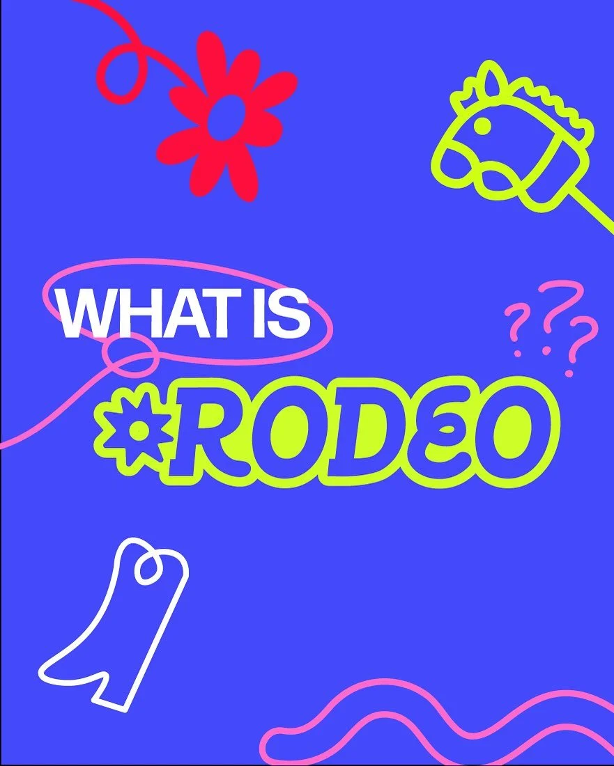 Curious about Rodeo? 🤠 Swipe to see what we&rsquo;re all about! ‼️