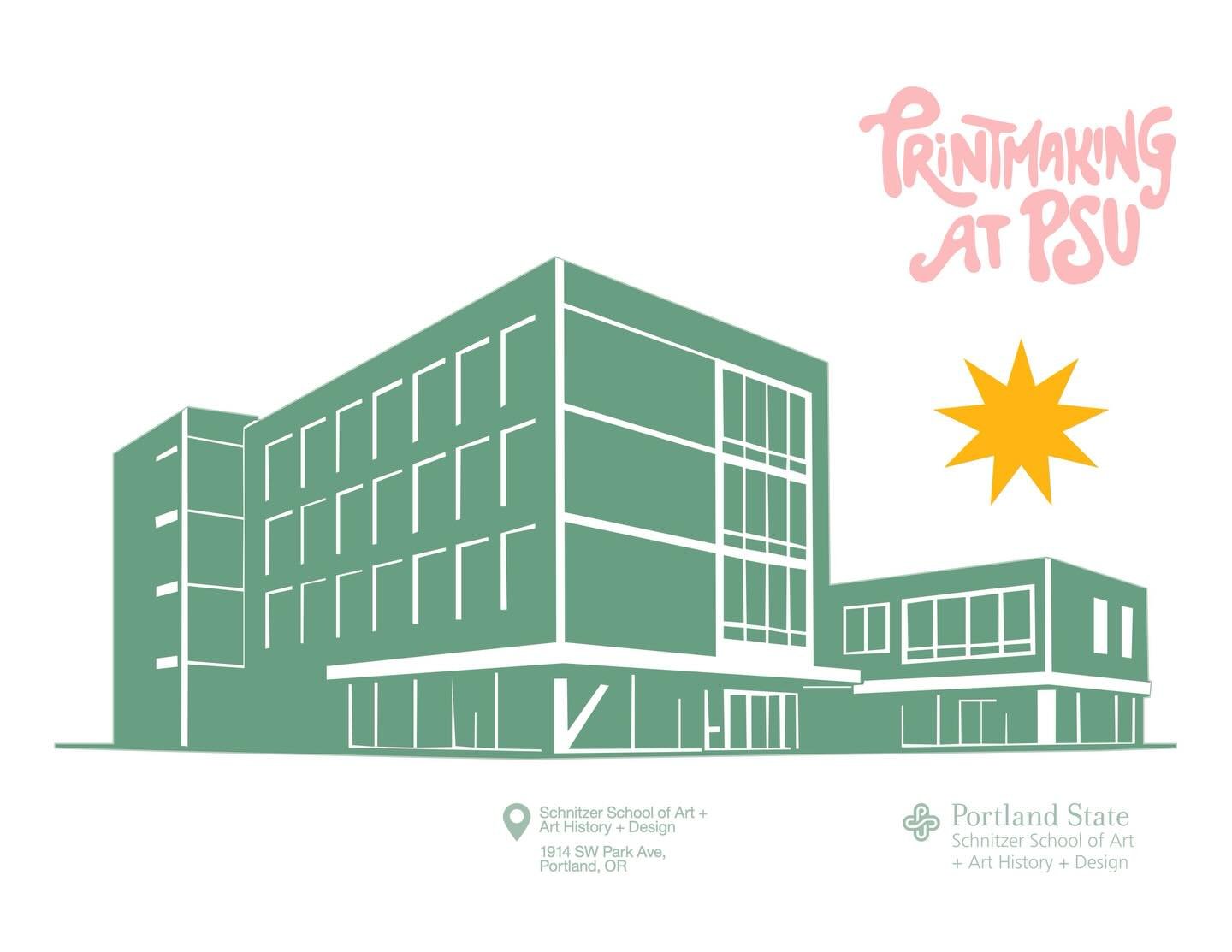 The Printmaking Promo team worked on establishing a visual identity with references to the analog, human qualities of the craft to use in a wide range of promotional material. Using the textural qualities of riso printing, Ann created social media te