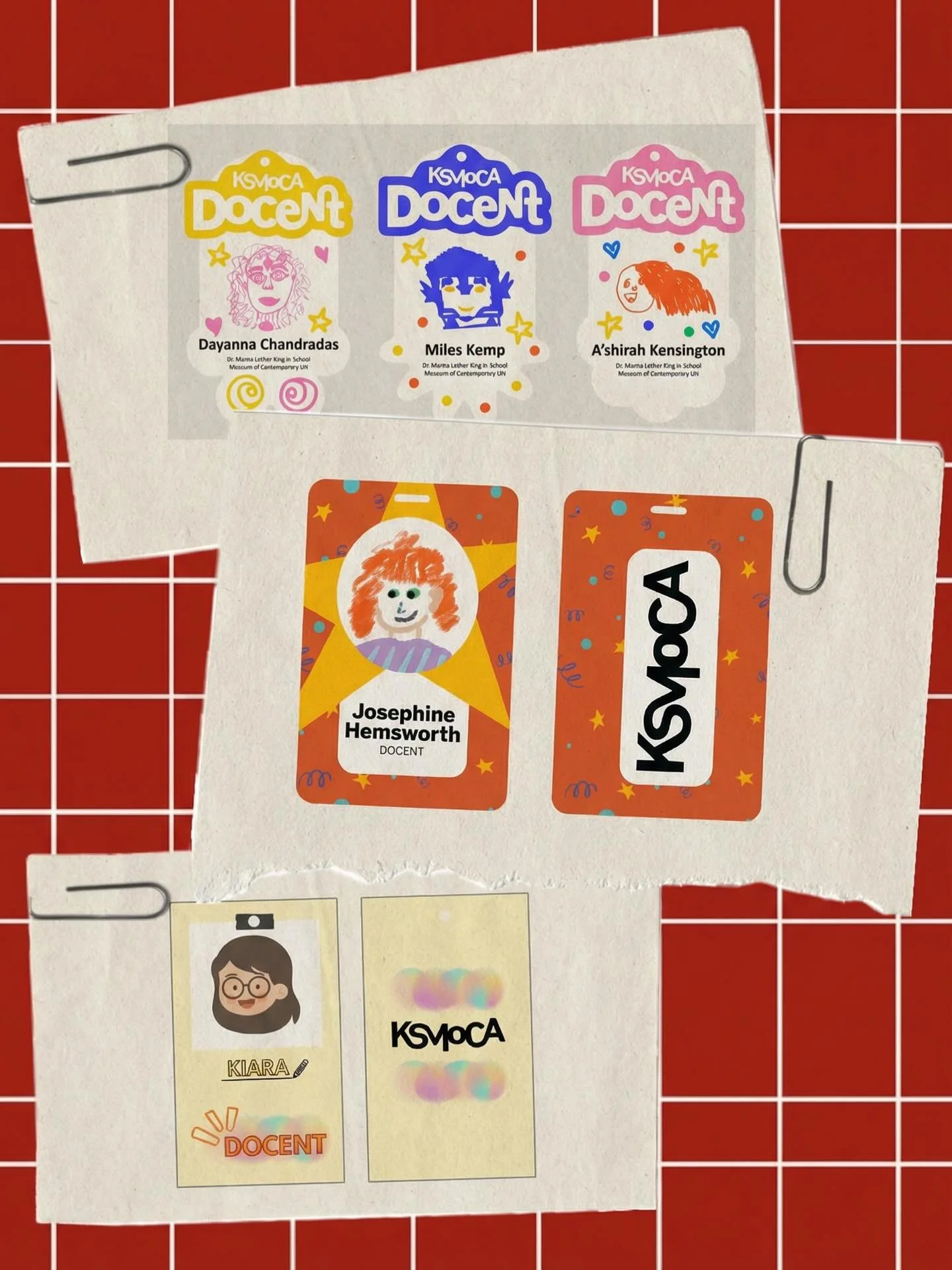 KSMoCA is a contemporary art museum located inside a functioning public elementary school in NE Portland, where students participate as curators, preparators, artists, and docents. Our team was tasked with designing two key deliverables for their upc