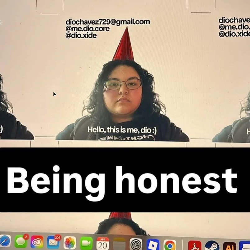 How @psugd student @dio.xide is prepping for Be Honest! We want to share your work and behind the scenes action as you prep for the big day one week from Saturday! 

Hope to see you all at Be Honest 2026! May 2nd from 5-8 @wkportland!