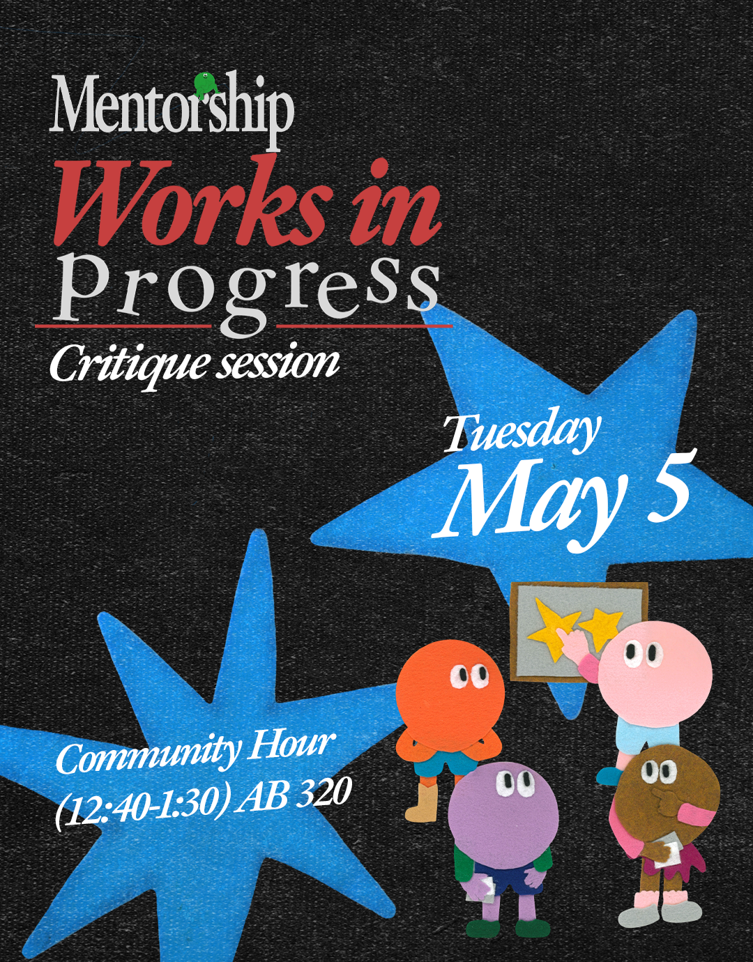 Mentorship Event for the Sophomore Portfolio Review!