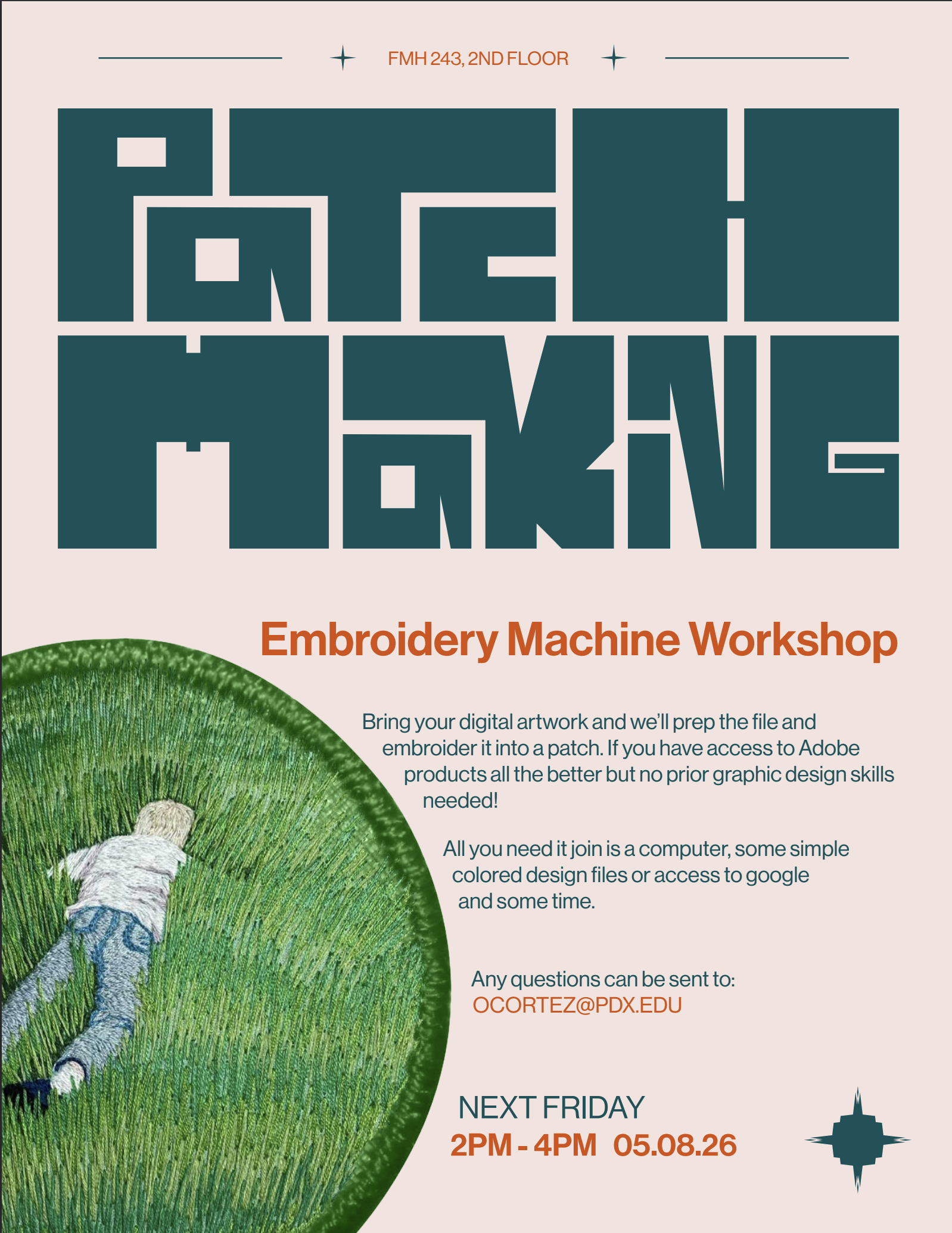 Machine Embroidery Workshops! (Copy)