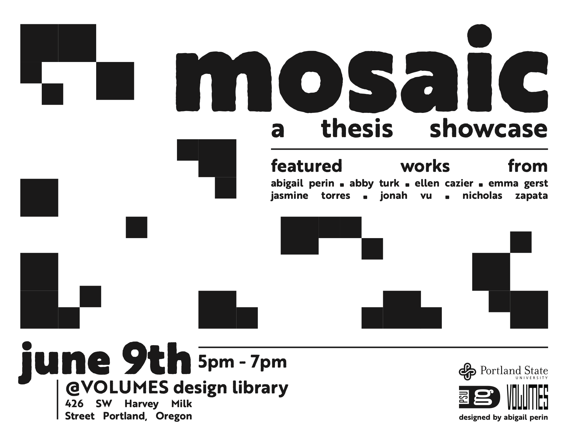 Mosaic: A Thesis Showcase