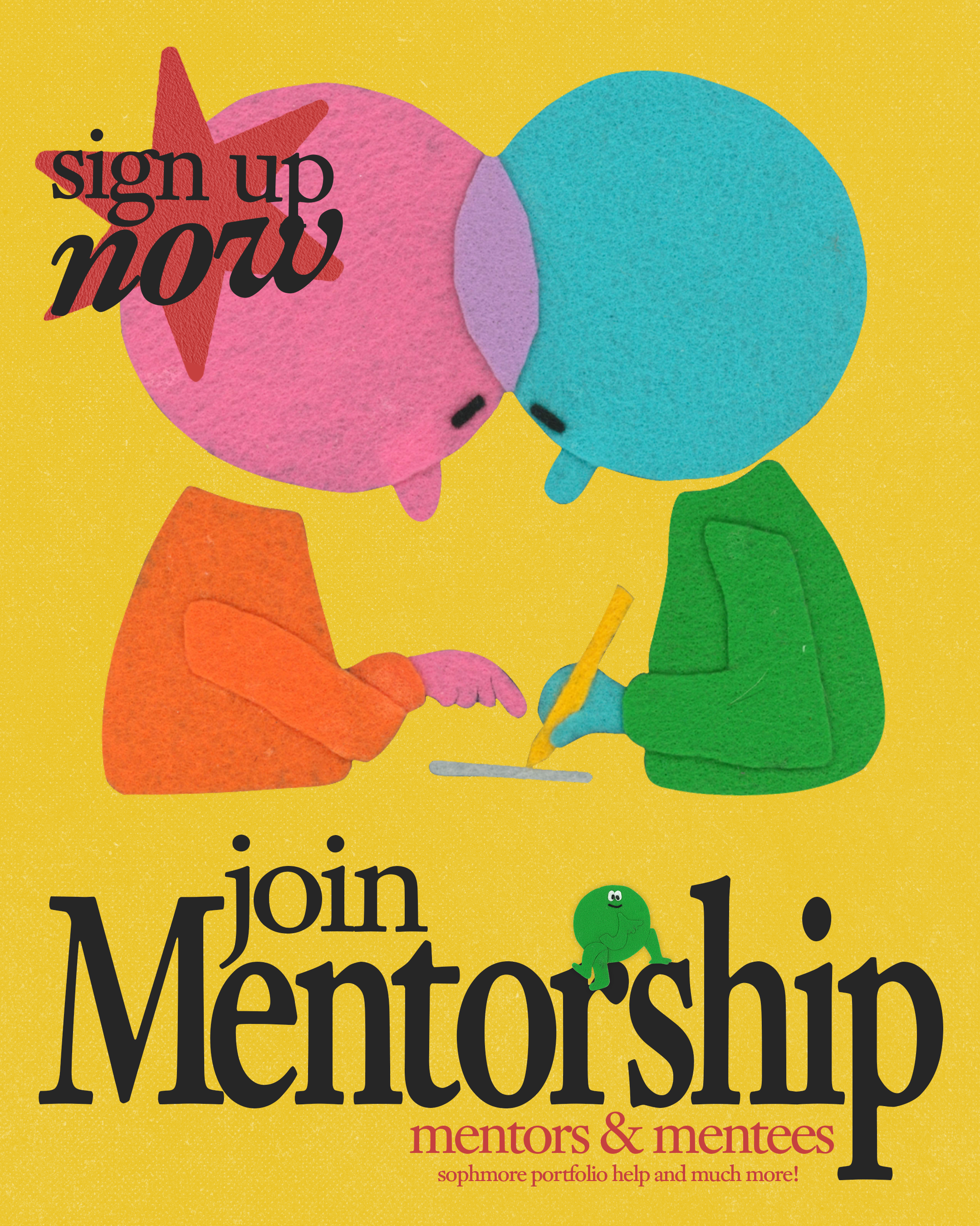 MENTORSHIP SIGN-UPS ARE OFFICIALLY OPEN