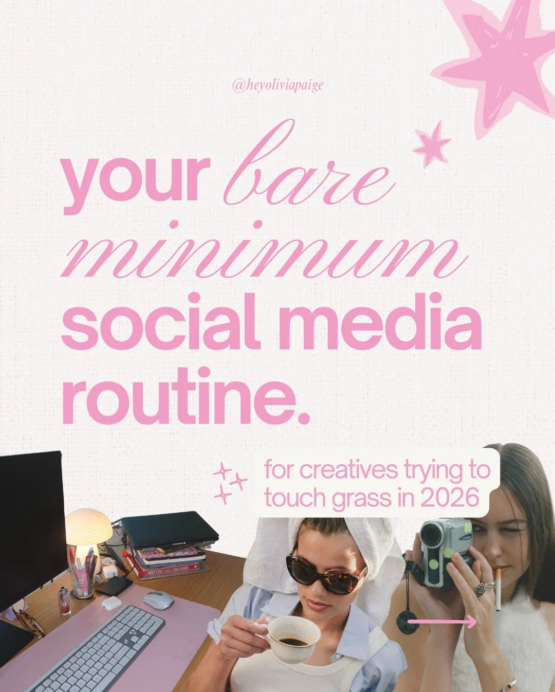 I won&rsquo;t lie&hellip; when I see someone post a video using a flip phone or a post about &rdquo;going analog&rdquo; in 2026, I am not taking you seriously! you&rsquo;re online right now!! 🙃🥰

but I know what you mean, you&rsquo;re looking for a