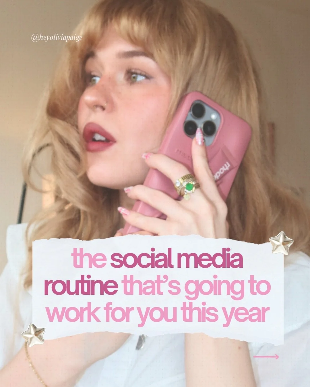 how I plan my &ldquo;ideal social media routine&rdquo; so I can actually enjoy showing up online 📋✨

whether you&rsquo;re managing clients or building something of your own, having a gentle routine makes content feel doable (and dare I say&hellip; f